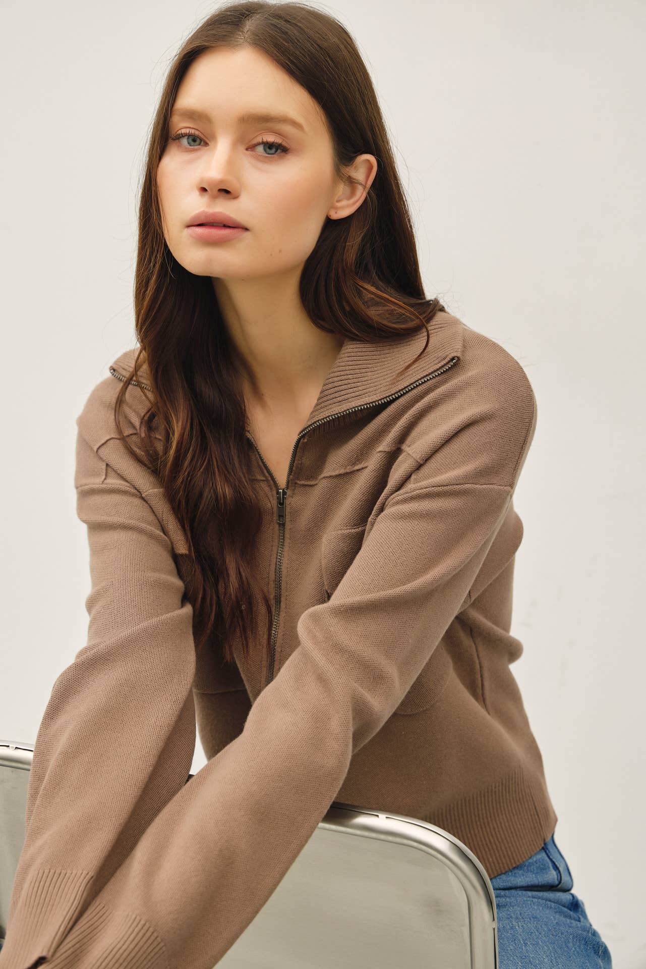 Perfect Fall Zip Up Jacket