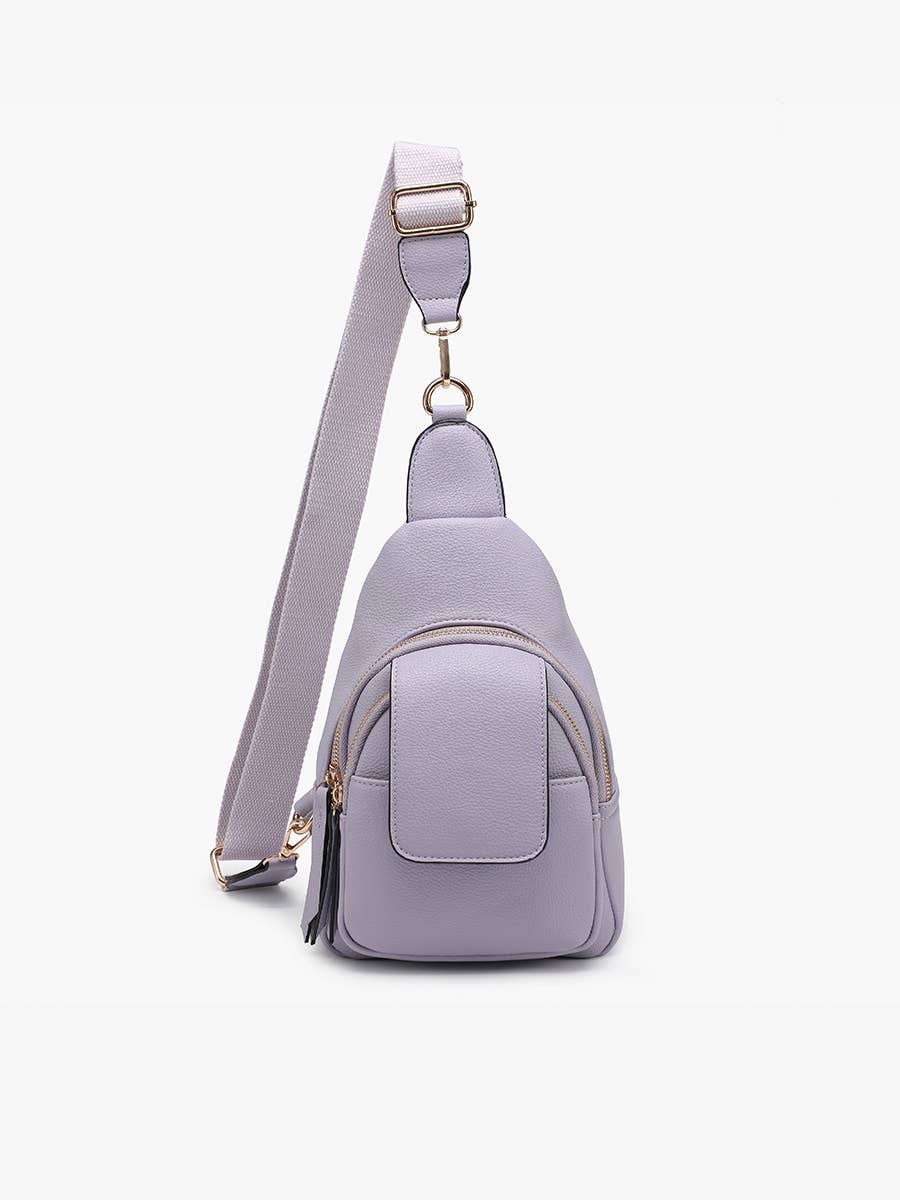 Sophia Sling Bag w/ Flapover Pocket