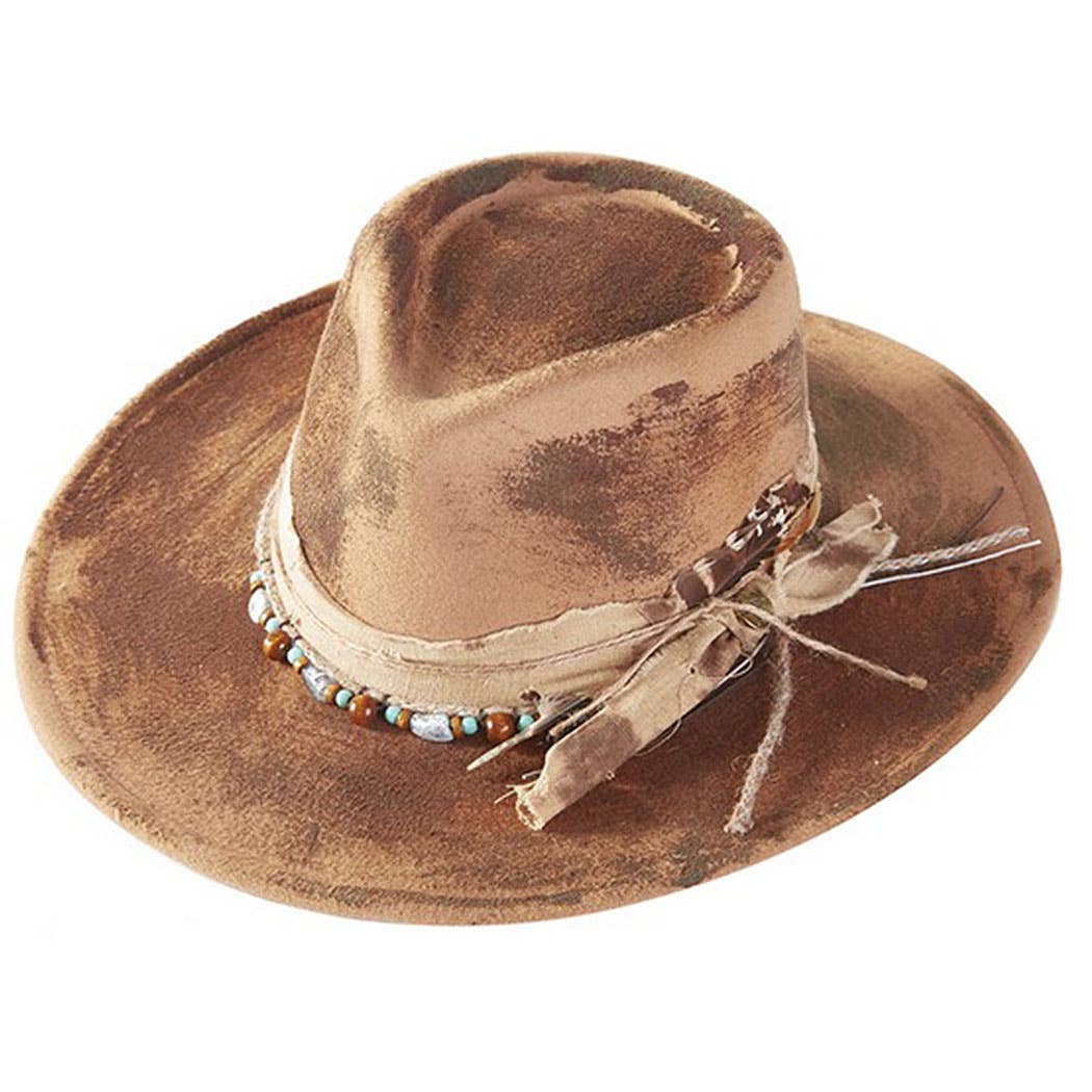 Vintage Versatile Shapeable Cowgirl Hat