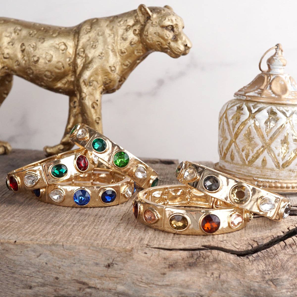 Sparkly Crystal Stretch Bangle