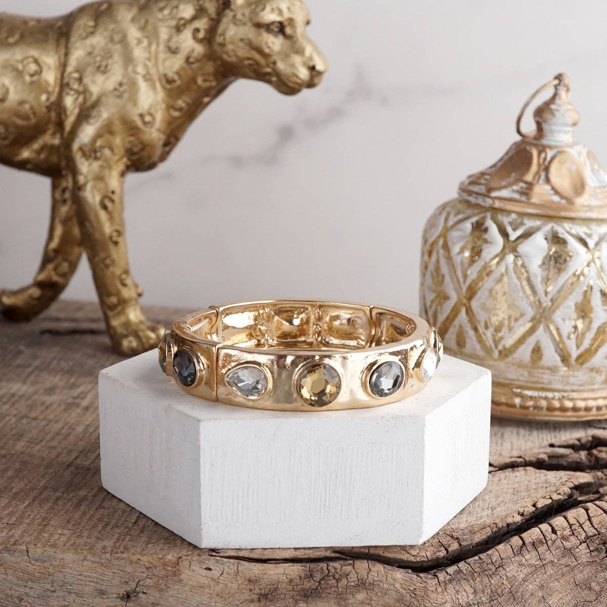 Sparkly Crystal Stretch Bangle