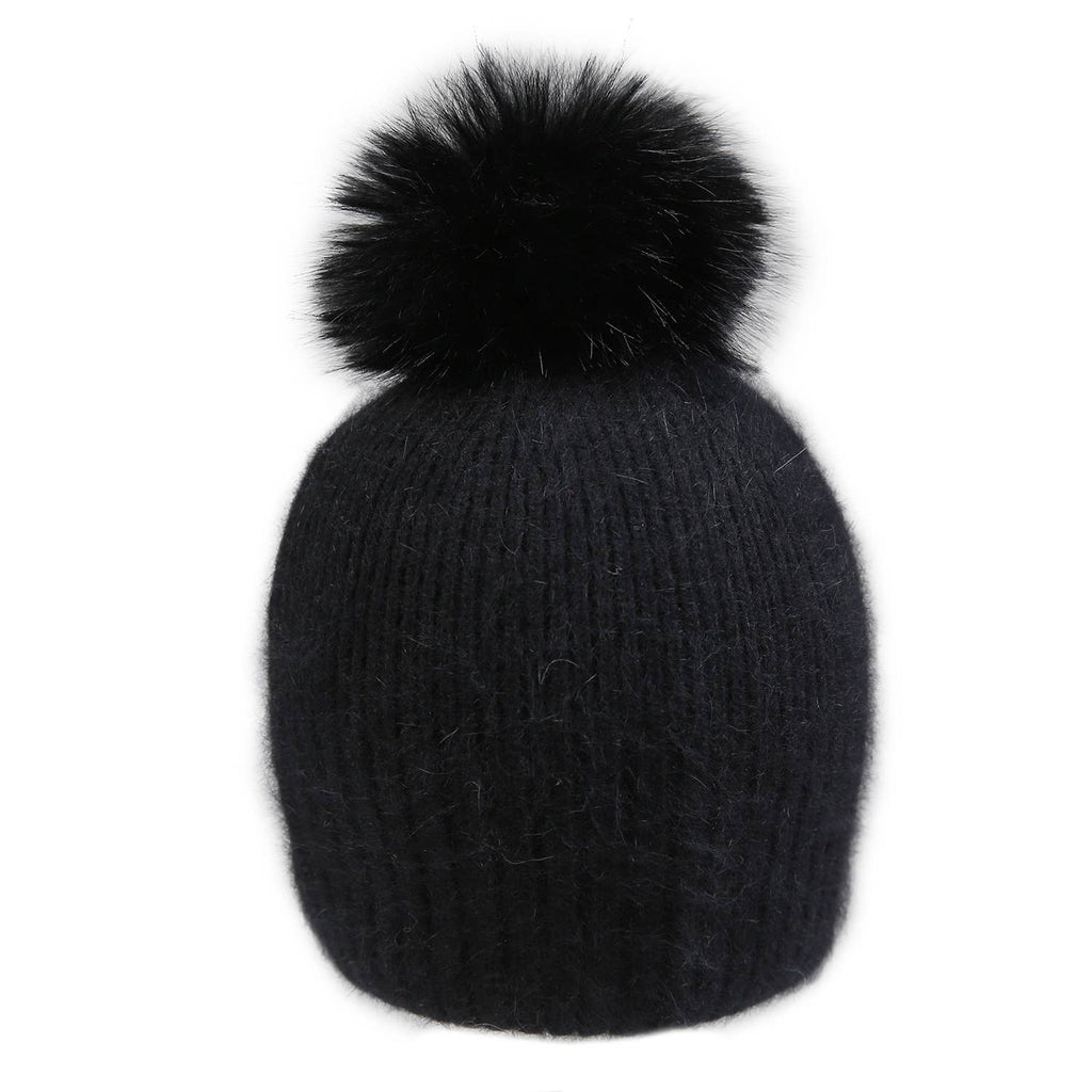 Decorative Perlies Accent Pompom Hat SD120