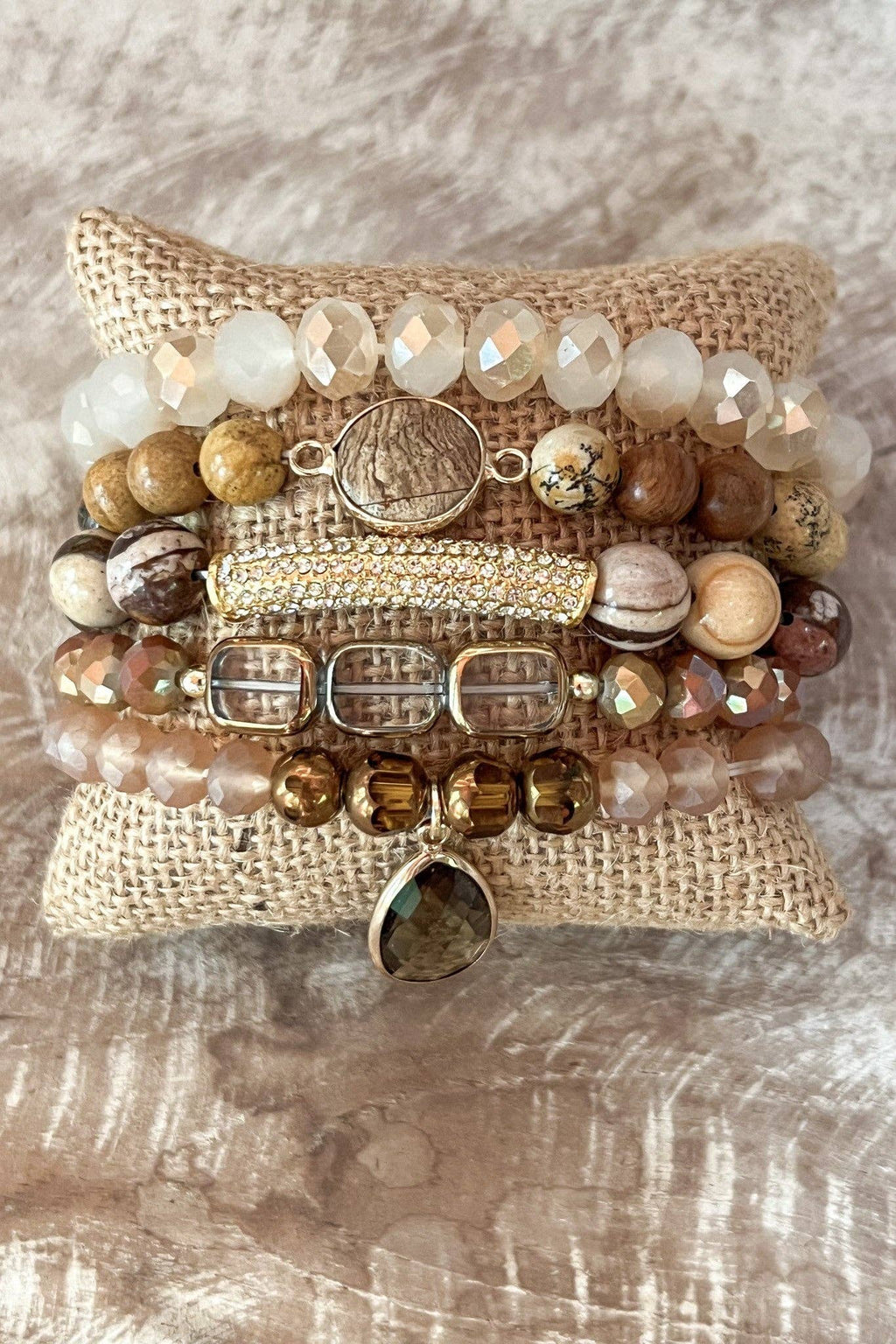 Beaded Boho Summer Cassie Bracelet Set