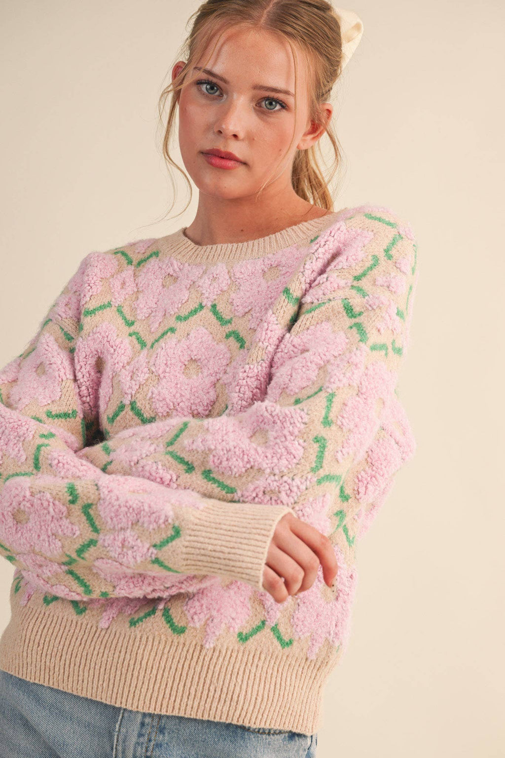 Tansy Floral Sweater