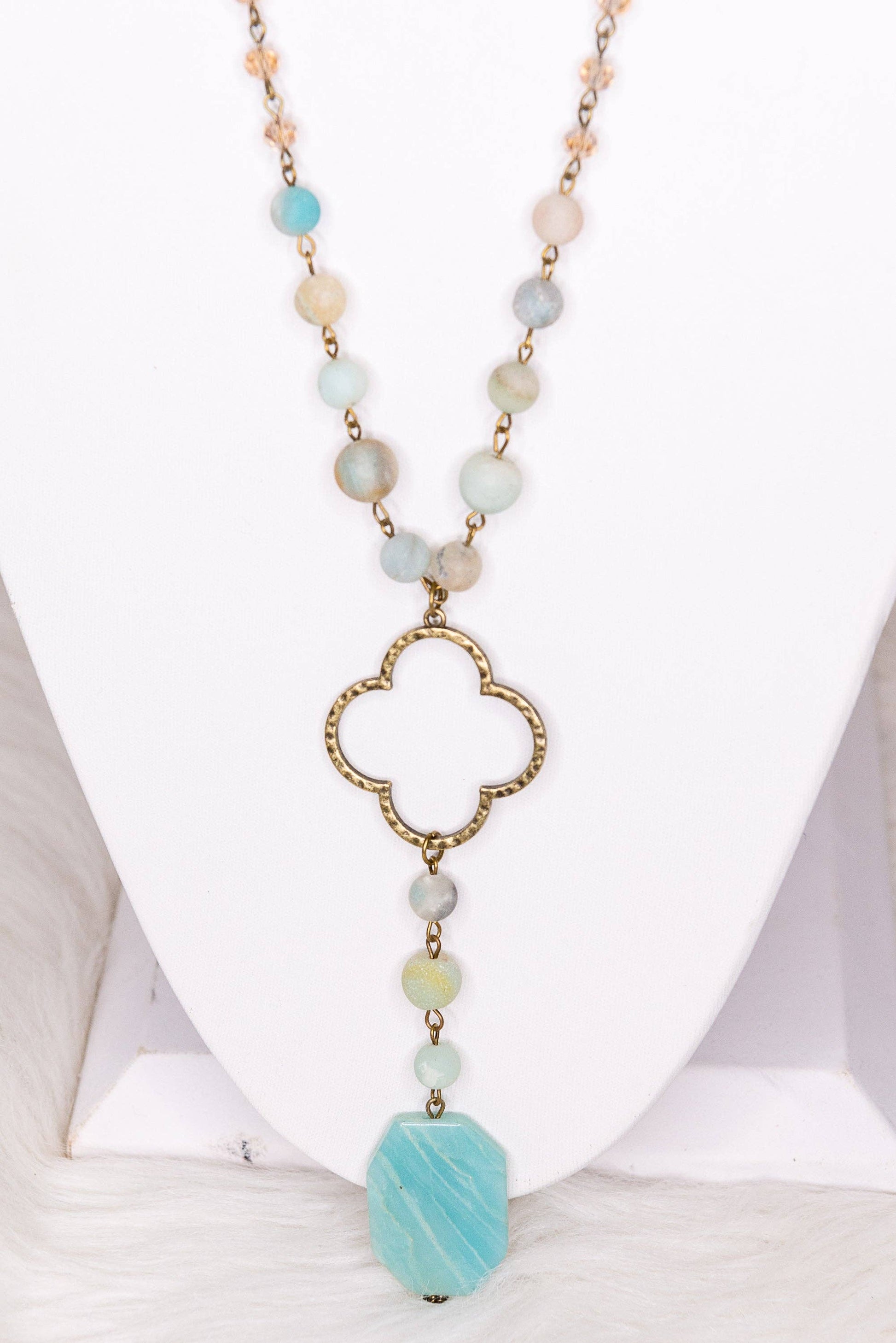 Boho Necklace/Alani Necklace in Amazonite