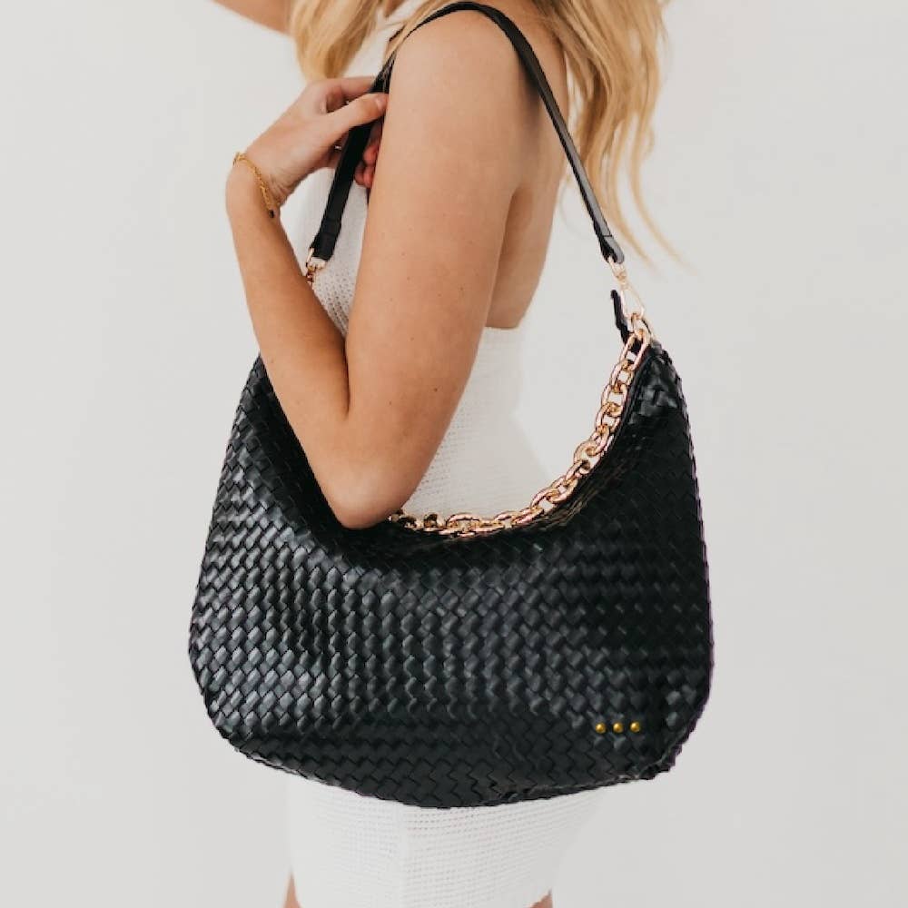 Sienna Slouchy Woven Shoulder Bag