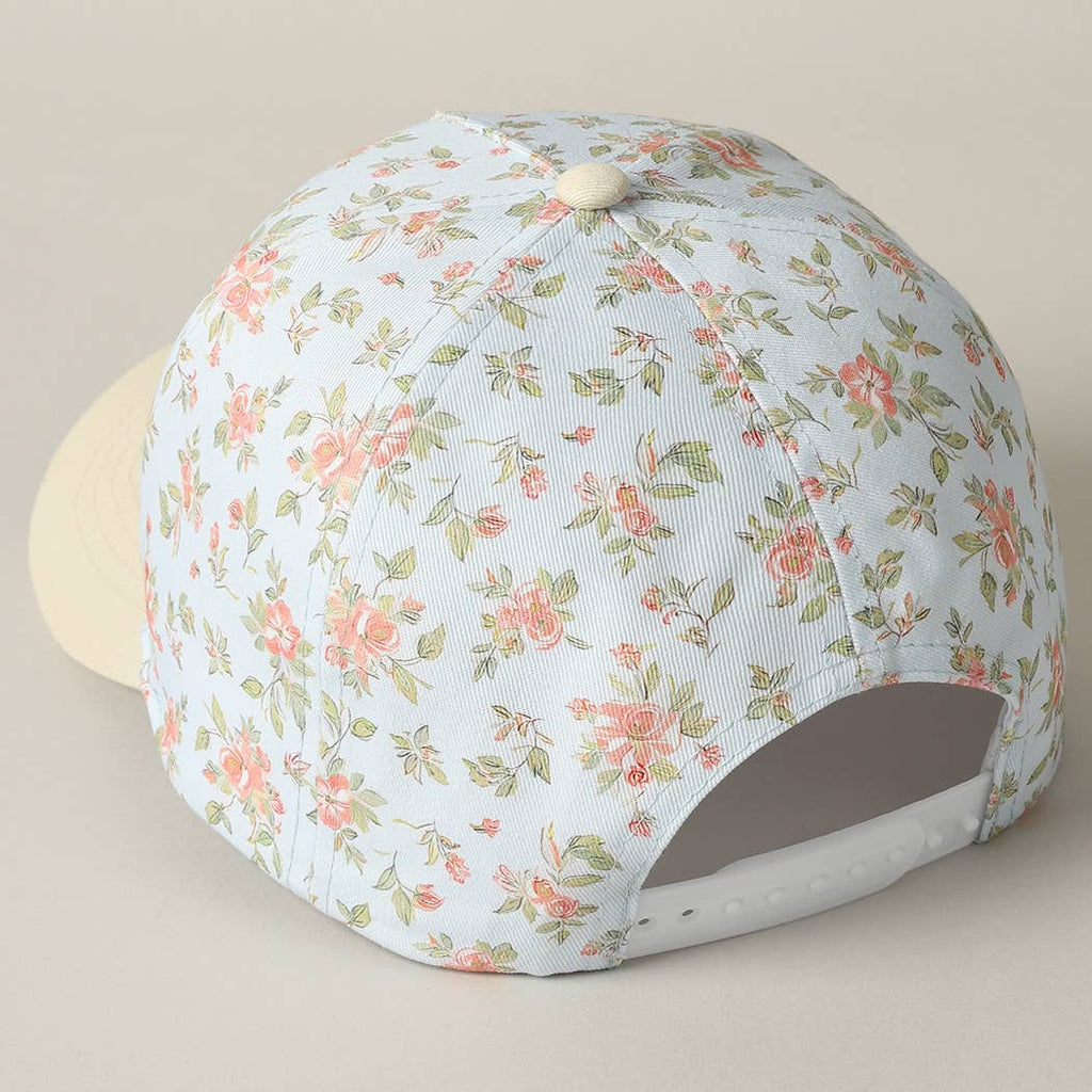 MOTHER Embroidered Flower PatternTrucker Hat