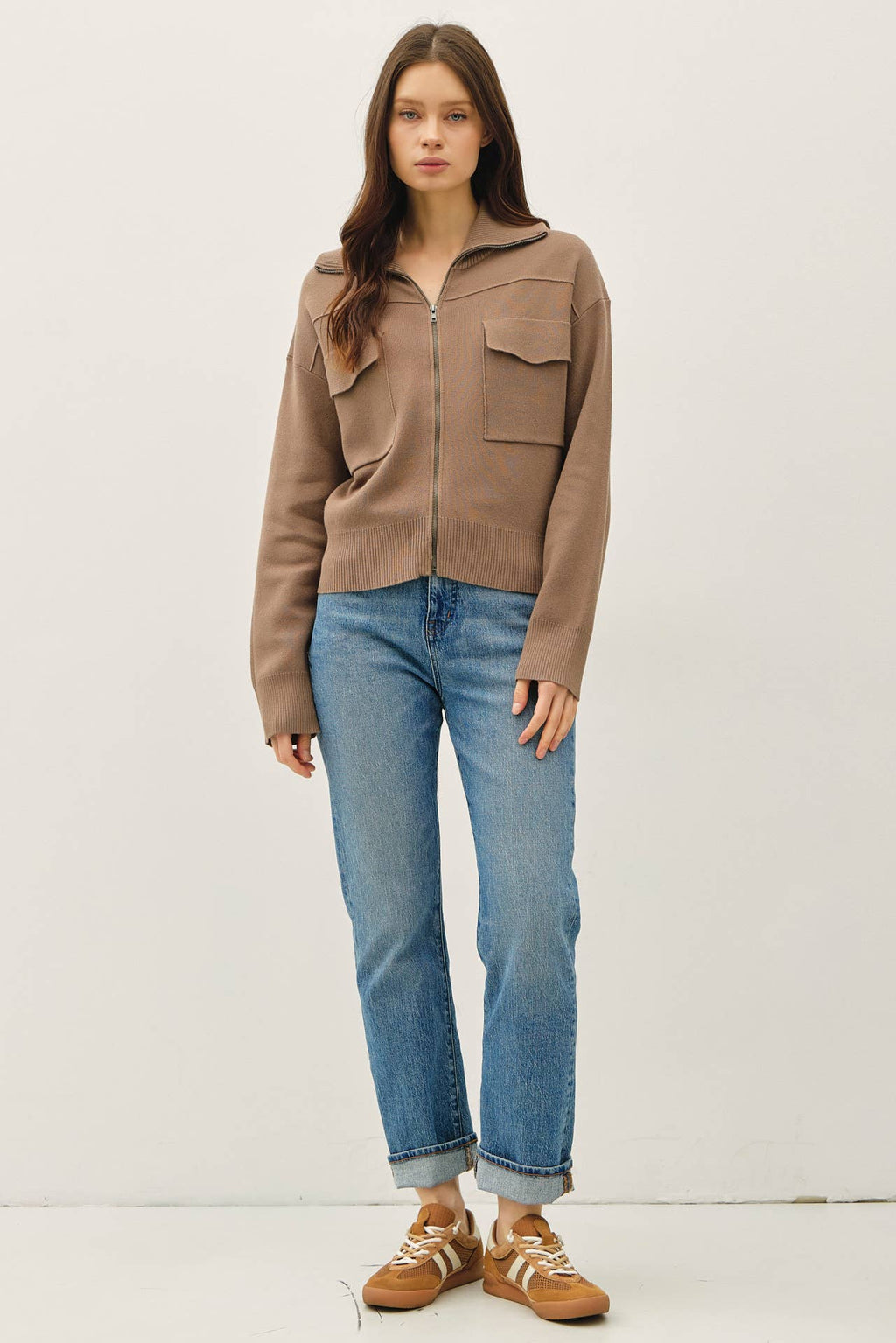 Perfect Fall Zip Up Jacket