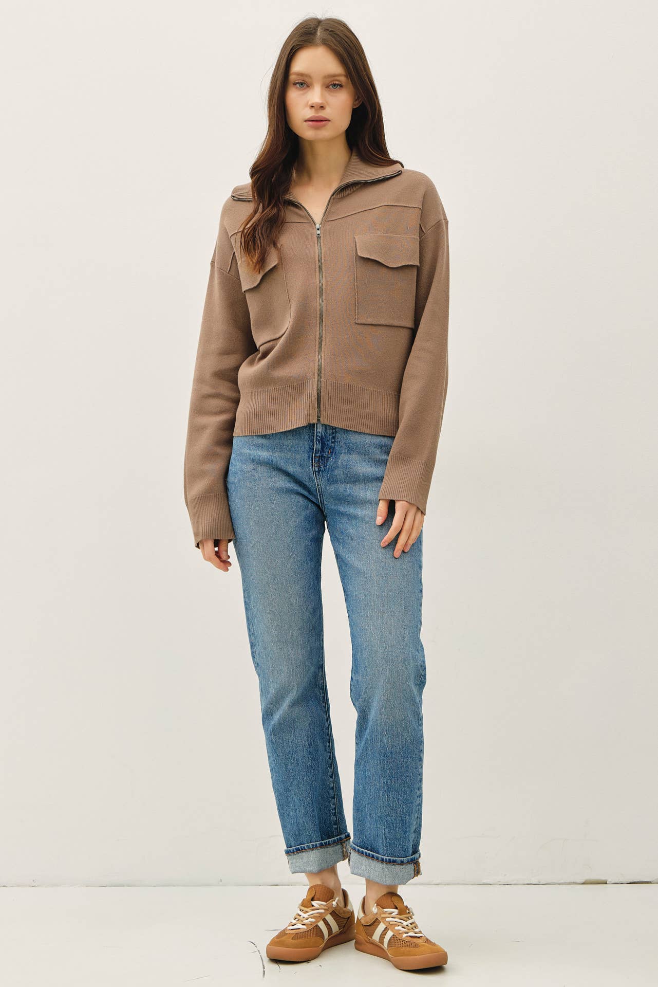 Perfect Fall Zip Up Jacket