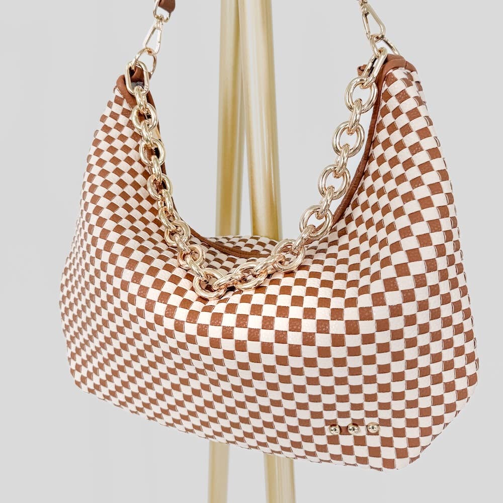 Sienna Slouchy Woven Shoulder Bag
