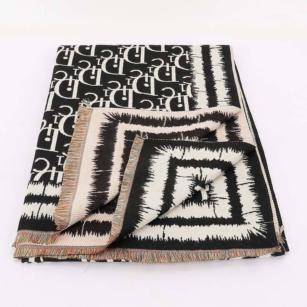 Diora Signature Monogram Scarf