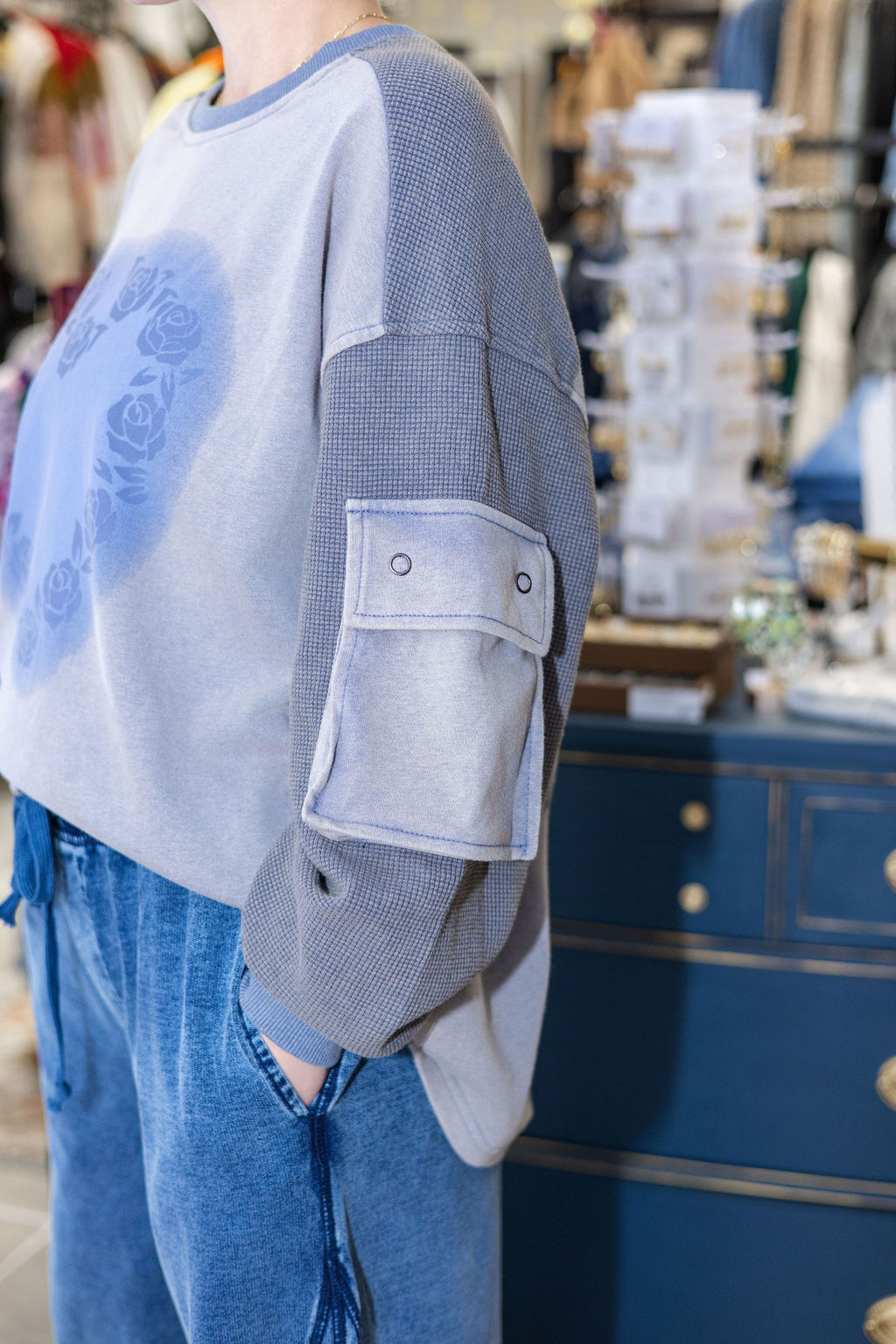 Easel Long Sleeve Top