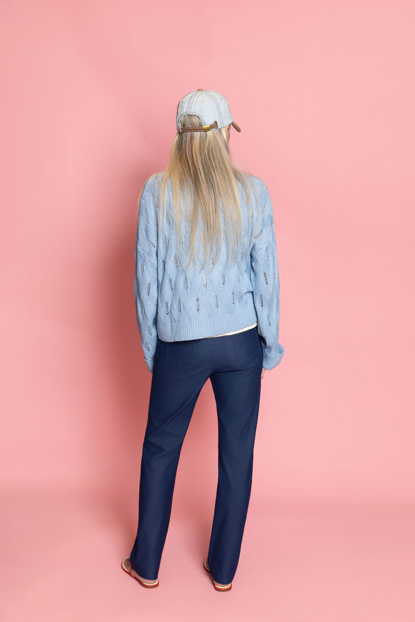 Valerie Cardigan in Blue