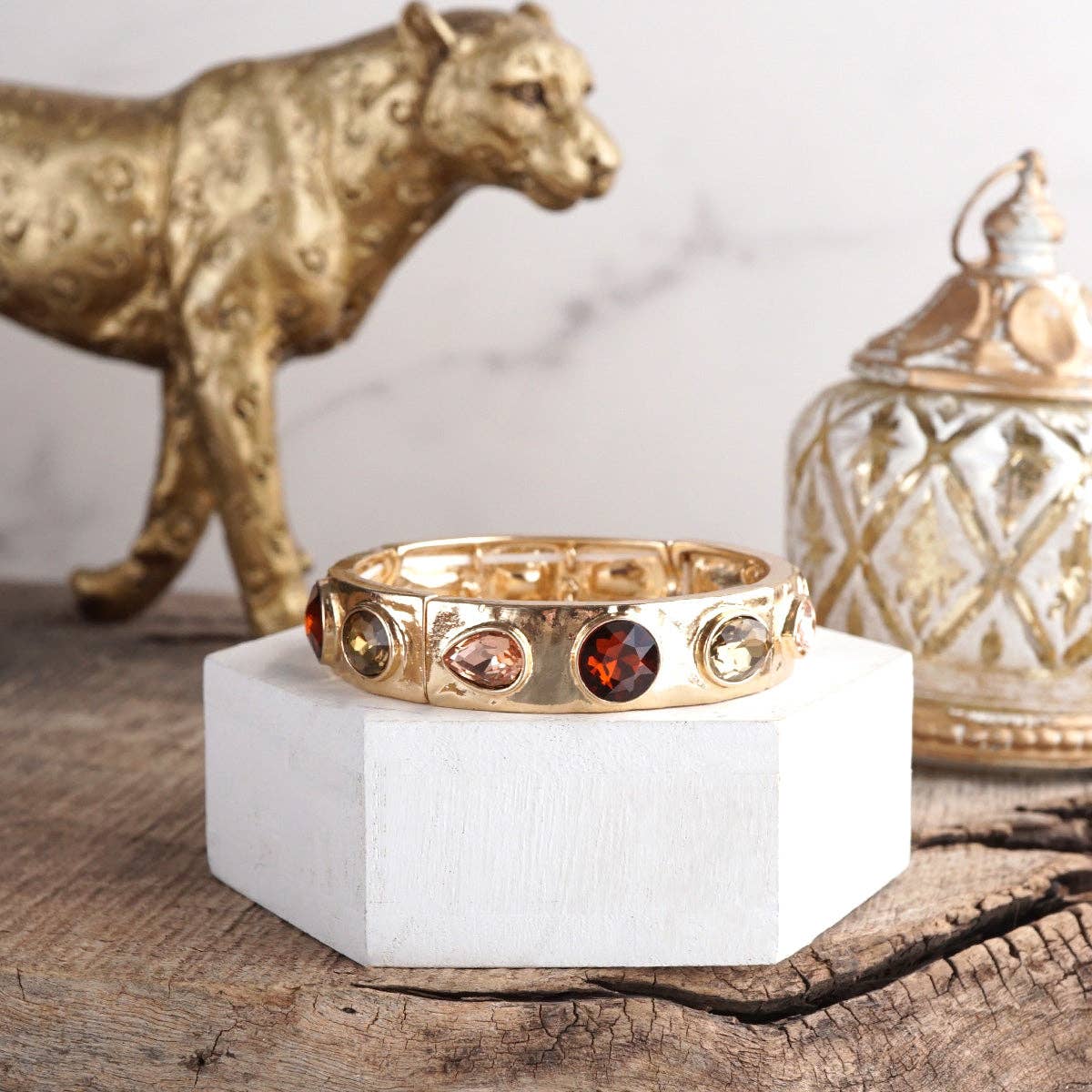 Sparkly Crystal Stretch Bangle