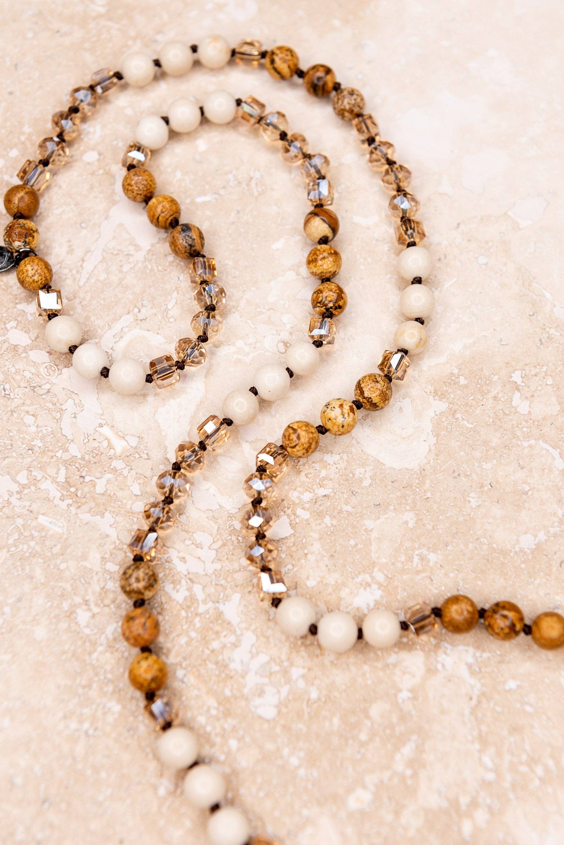 Boho Necklace/Adele Necklace in White