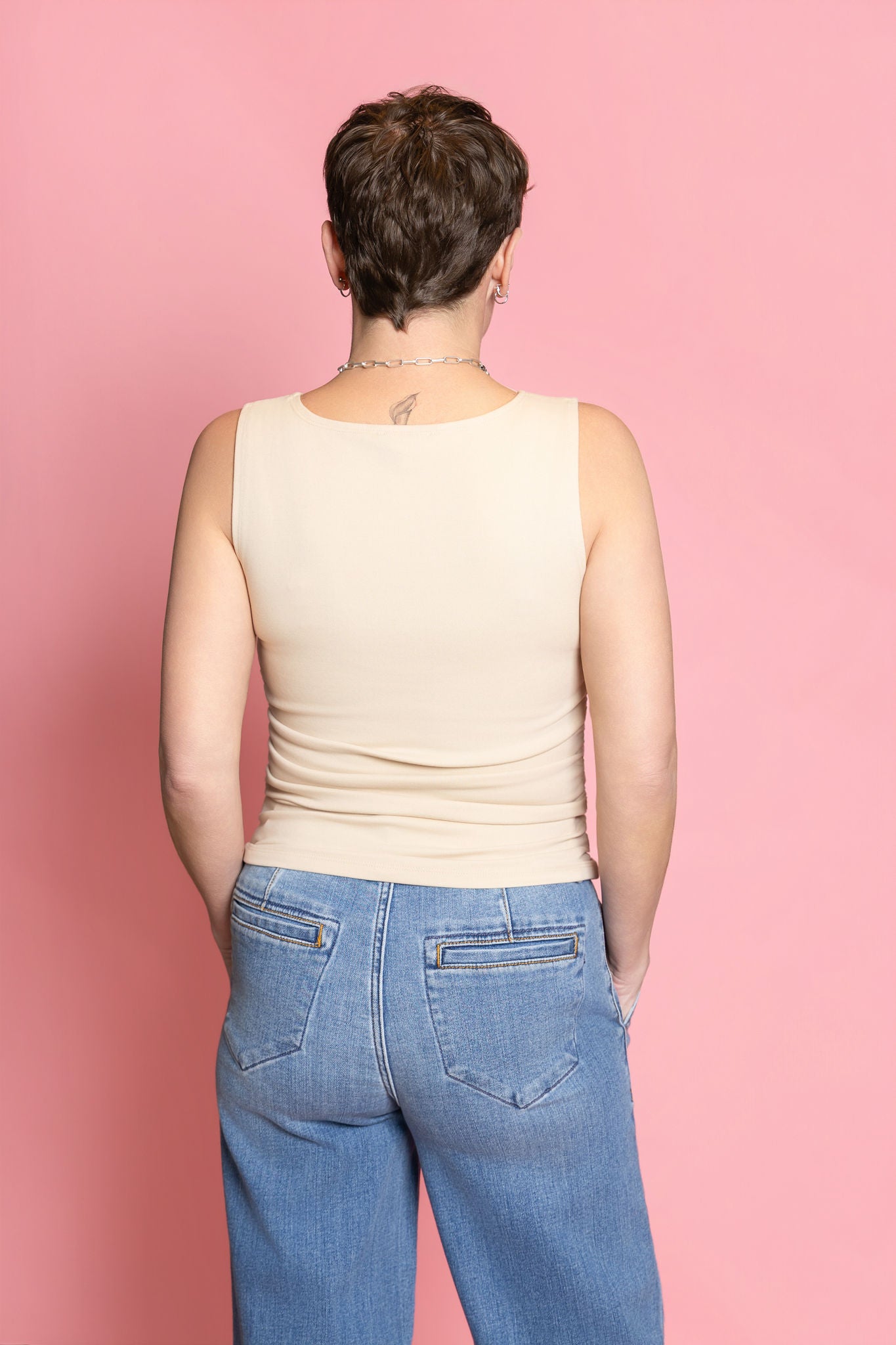 Mod Ref Side Cinch Tank Top