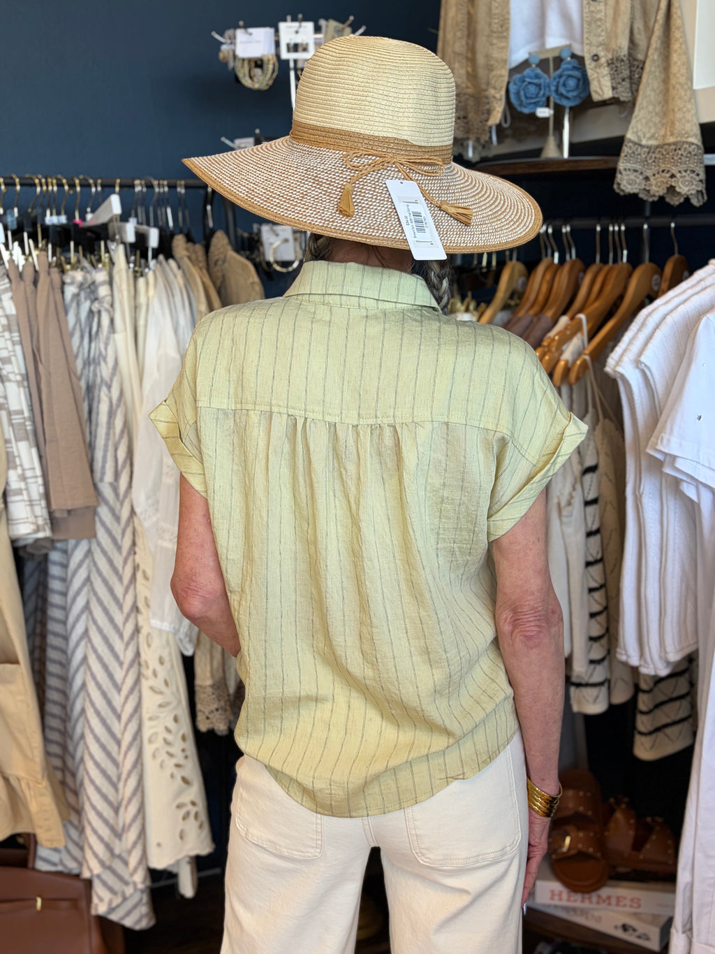 Soft Meadow Collared Blouse
