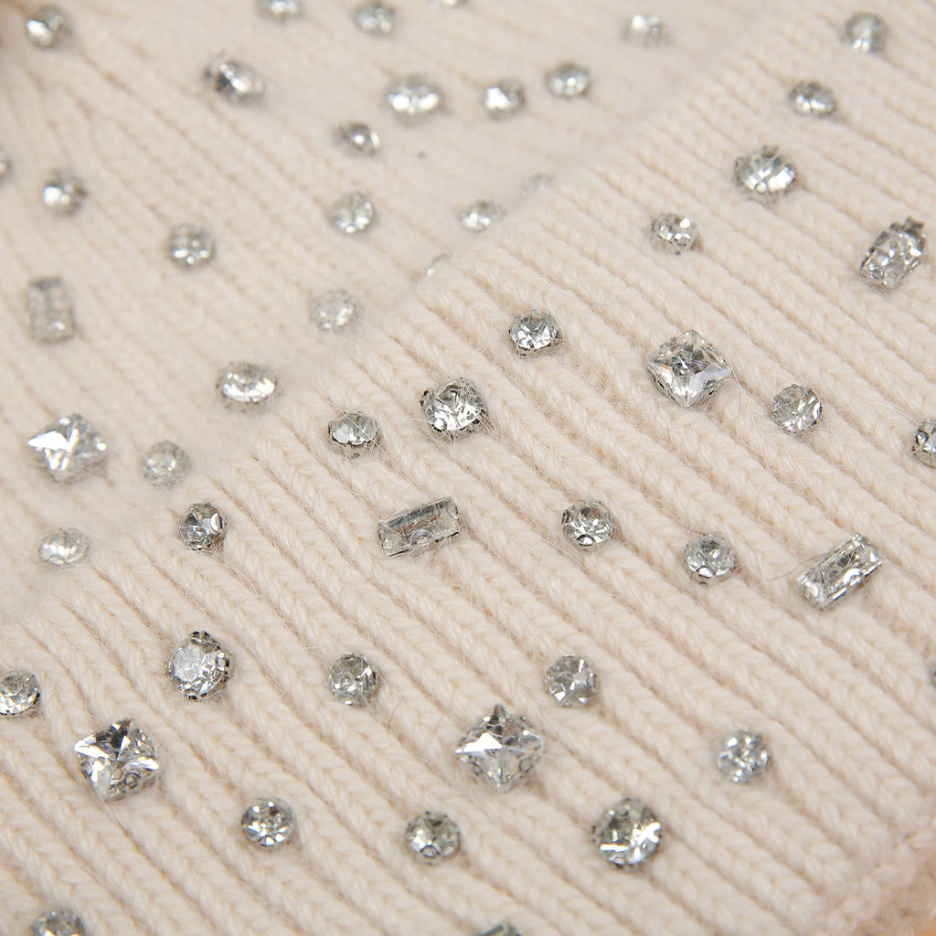 Sparkling Gem Pompom Hat
