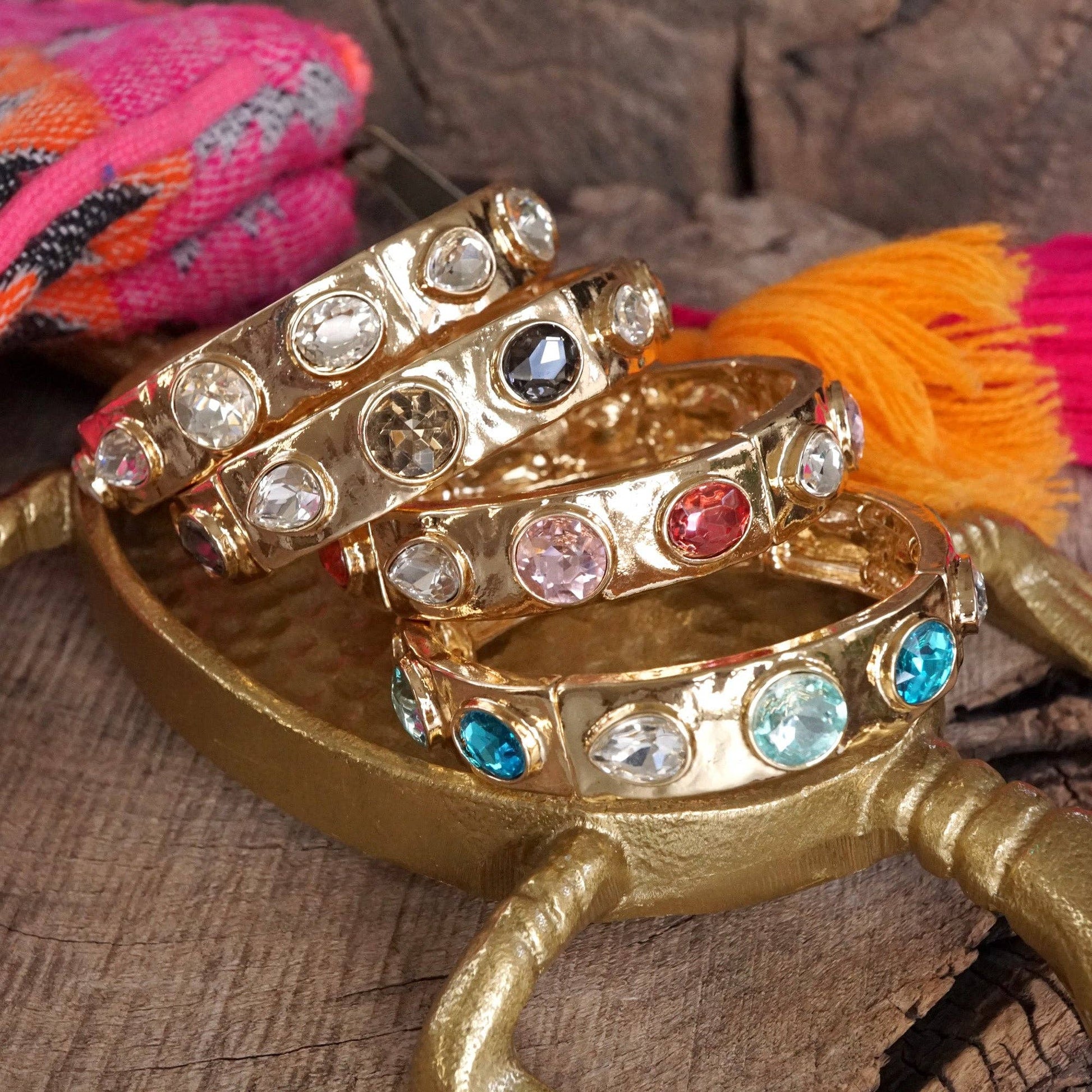 Sparkly Crystal Stretch Bangle