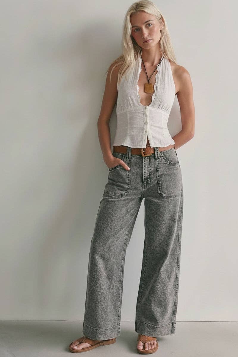 Ardenne High Rise Palazzo Jeans