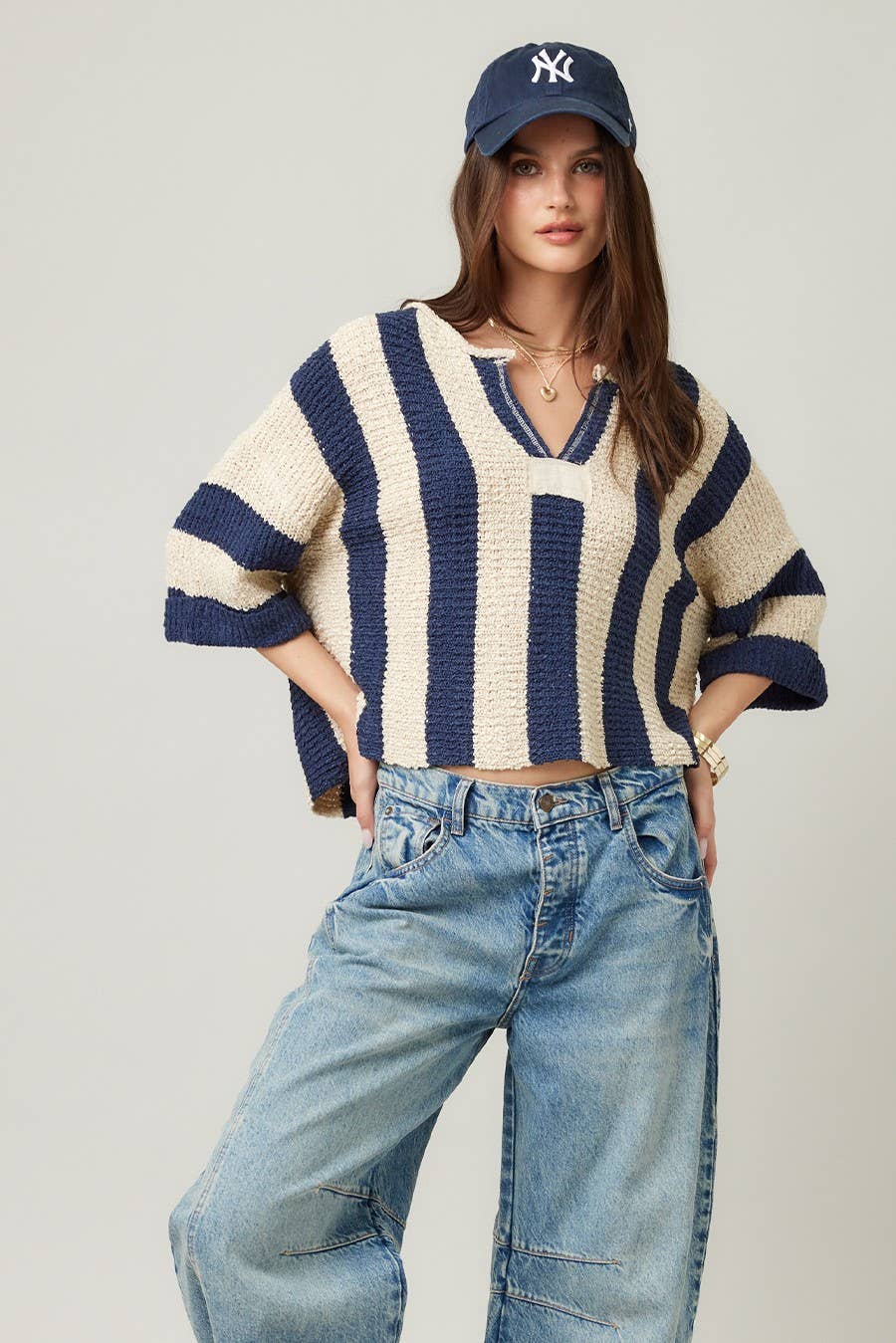BEST-SELLING Vertical Striped Sweater