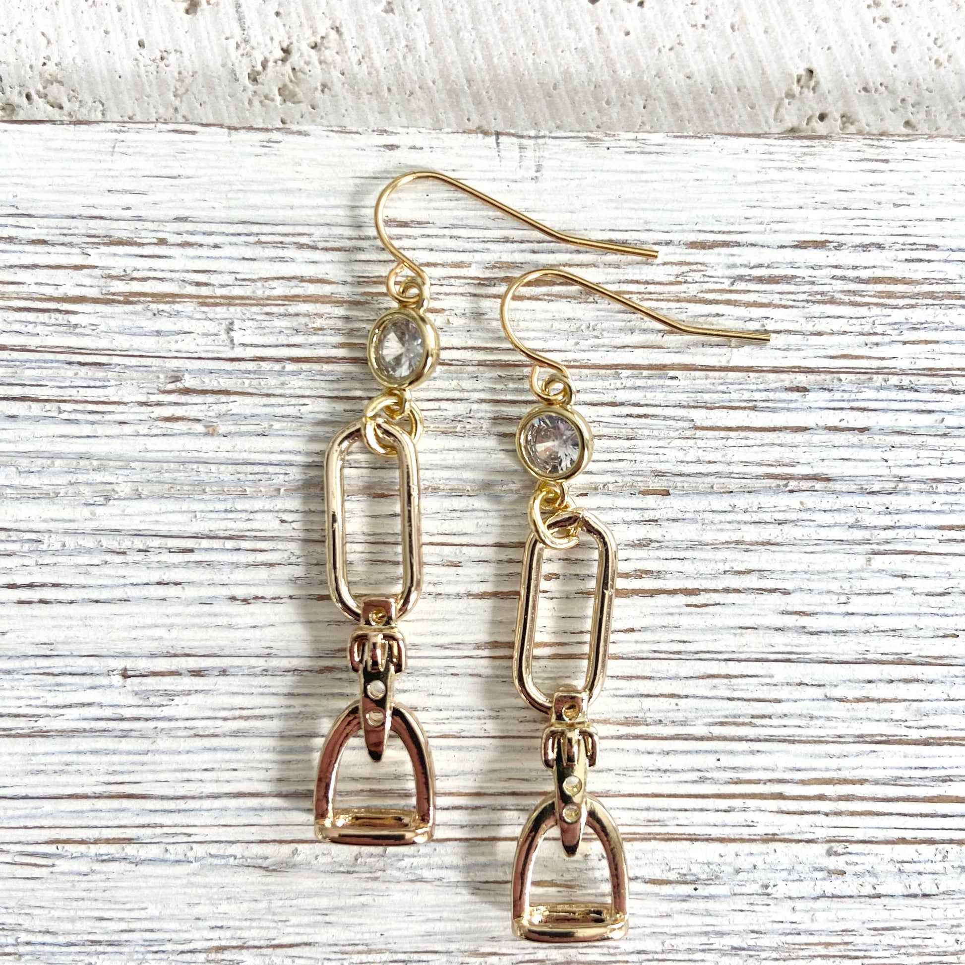 Horse Bit Stirrup Earrings