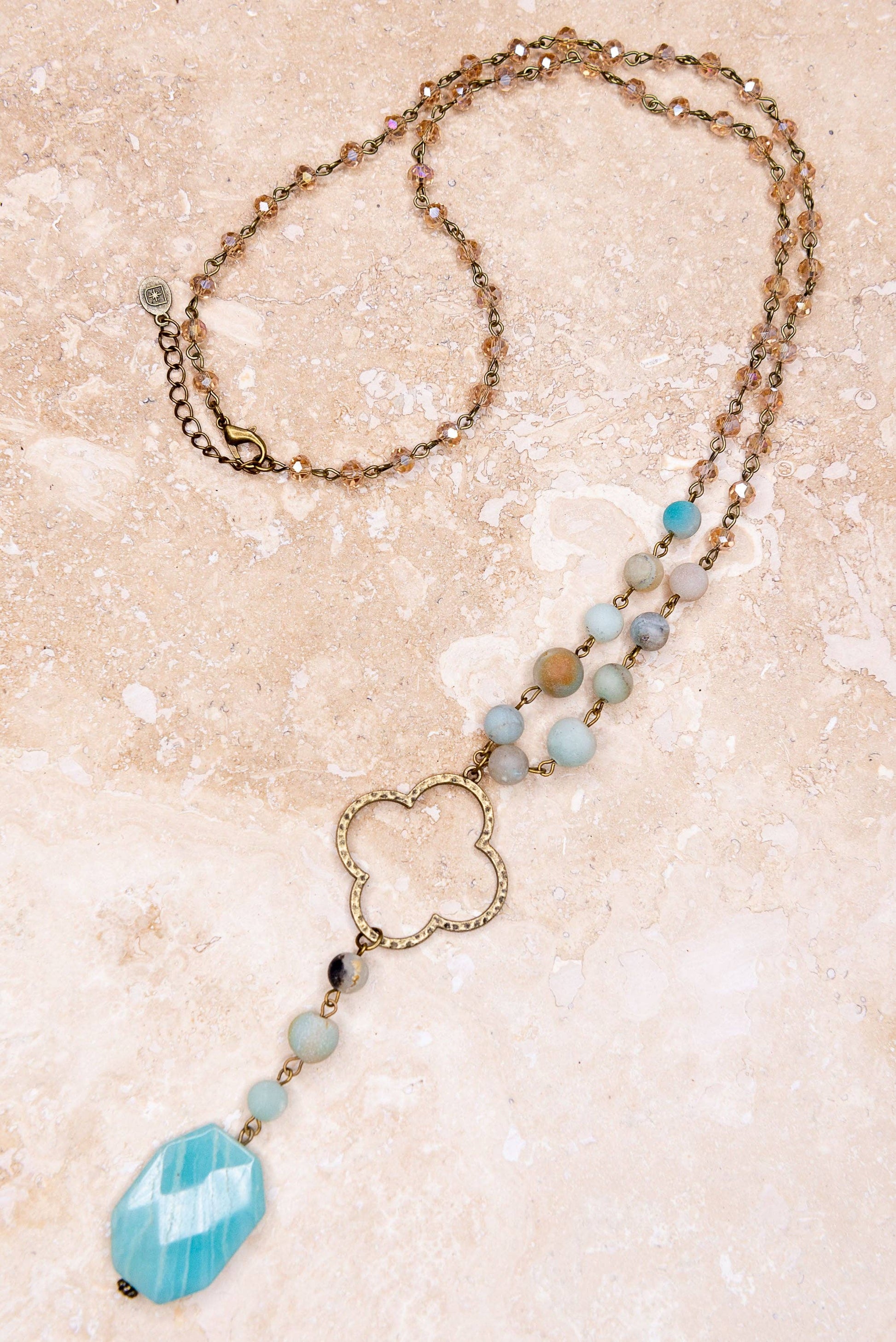 Boho Necklace/Alani Necklace in Amazonite