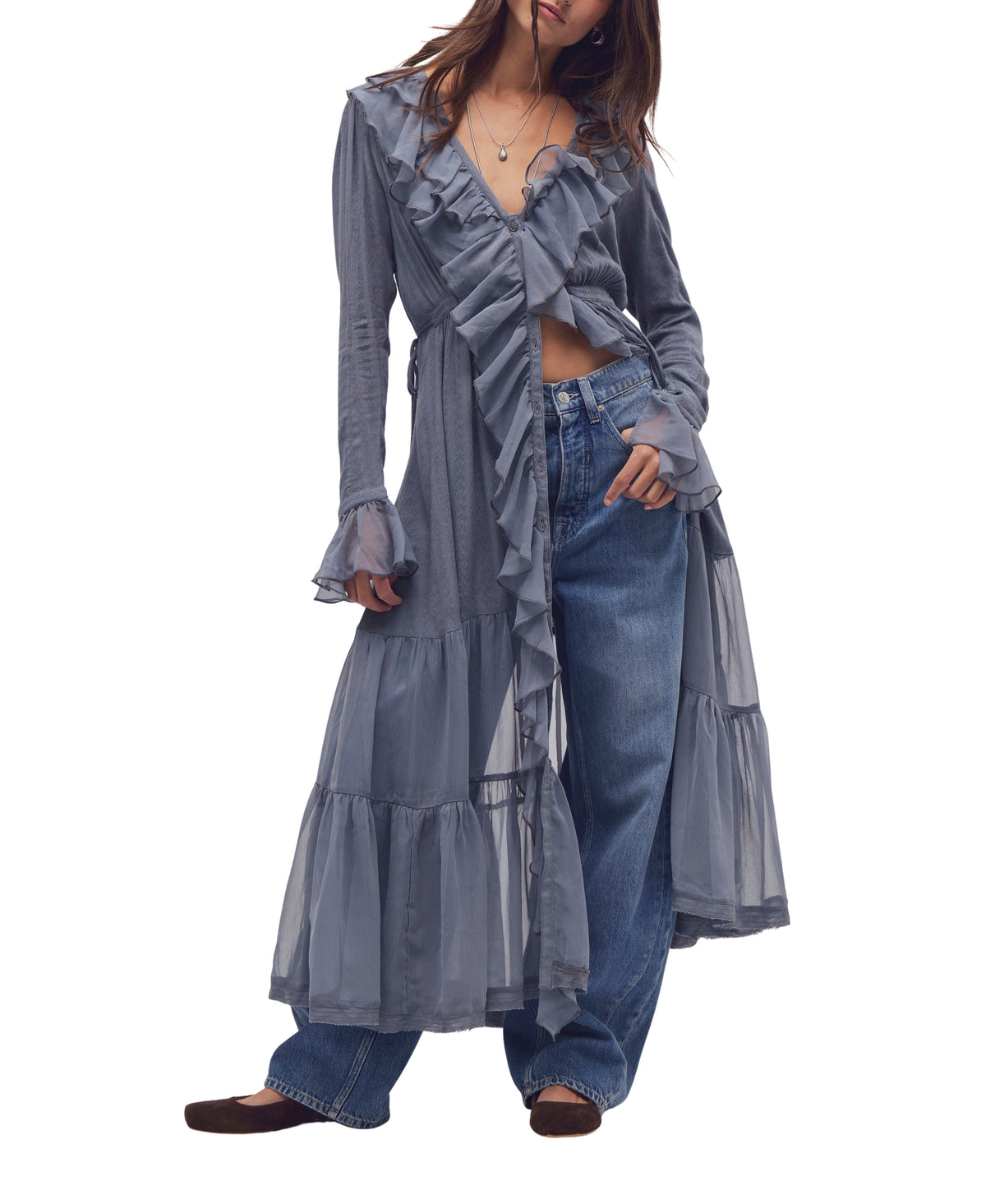 Free People Isla Midi Dress