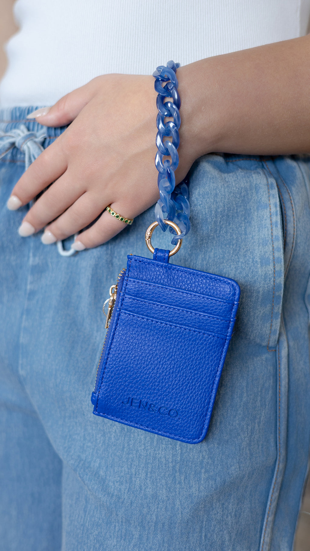 JC Rhodes Quilted Wallet