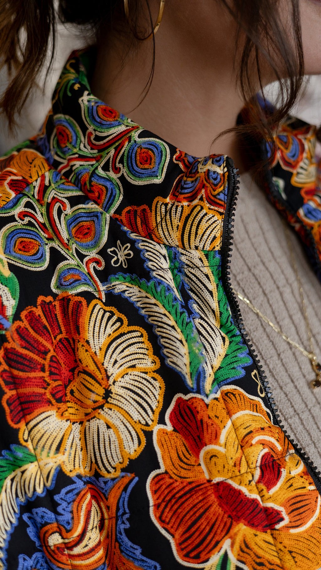 Emilia Bomber Jacket in Multi