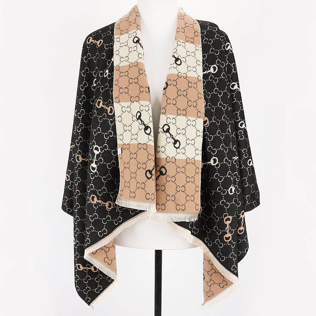Beaumont Equestrian Print Scarf