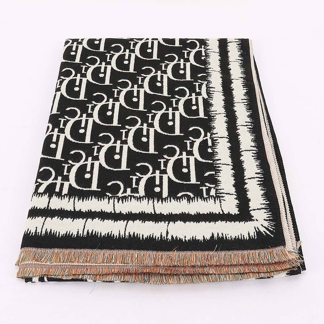 Diora Signature Monogram Scarf