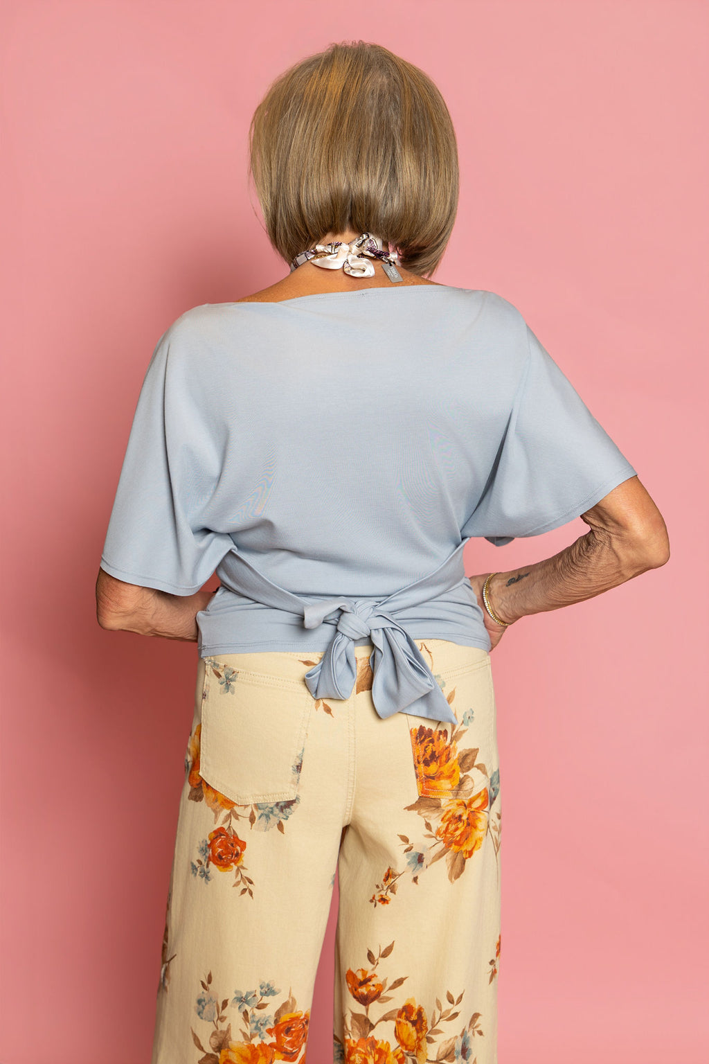 Mod Ref Tie Waist Top