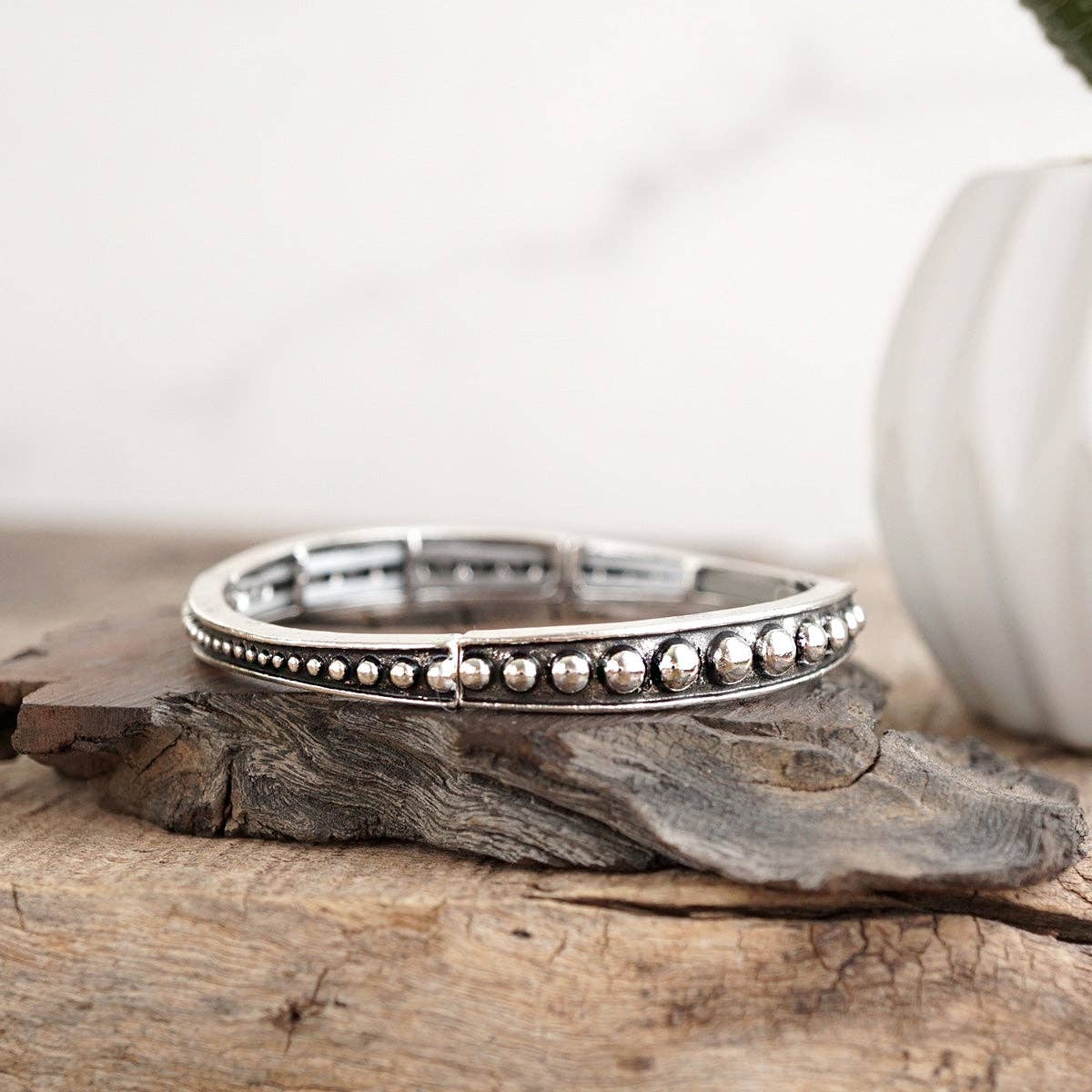 Desert Charm – Western Silver Bangle Bracelet Collection