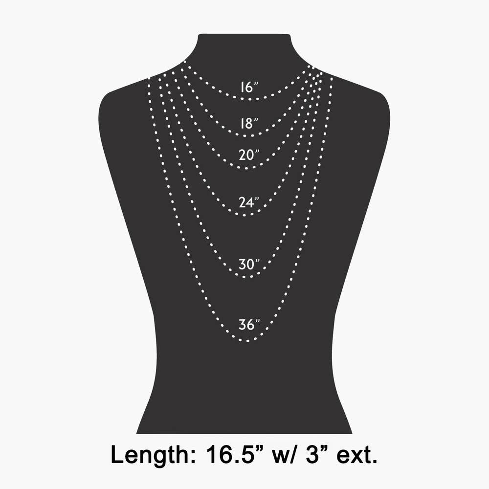 Layered Celestial Mop Moon And Star Necklace