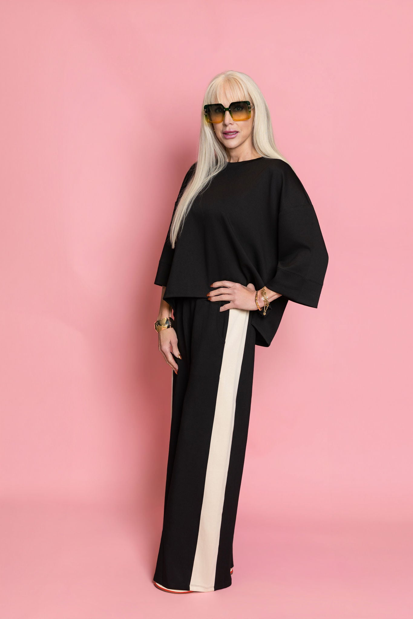 Ultracomfy Two Tone Pants Set