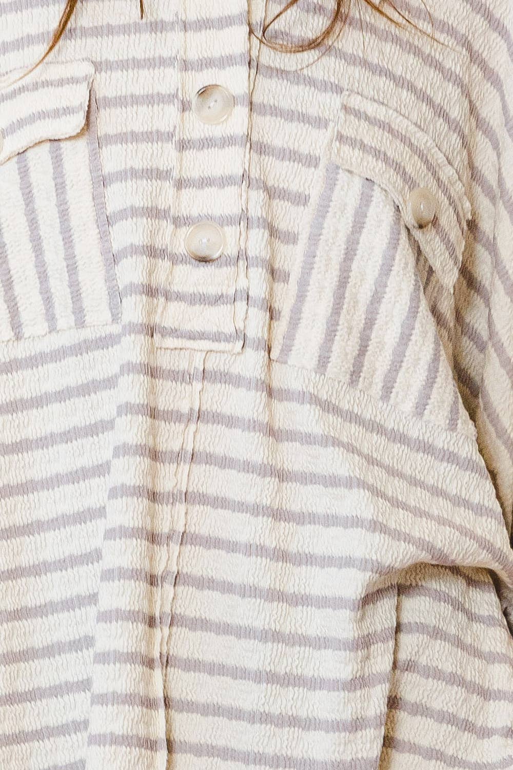 Stripe Lounge Wide Leg Summer Pants