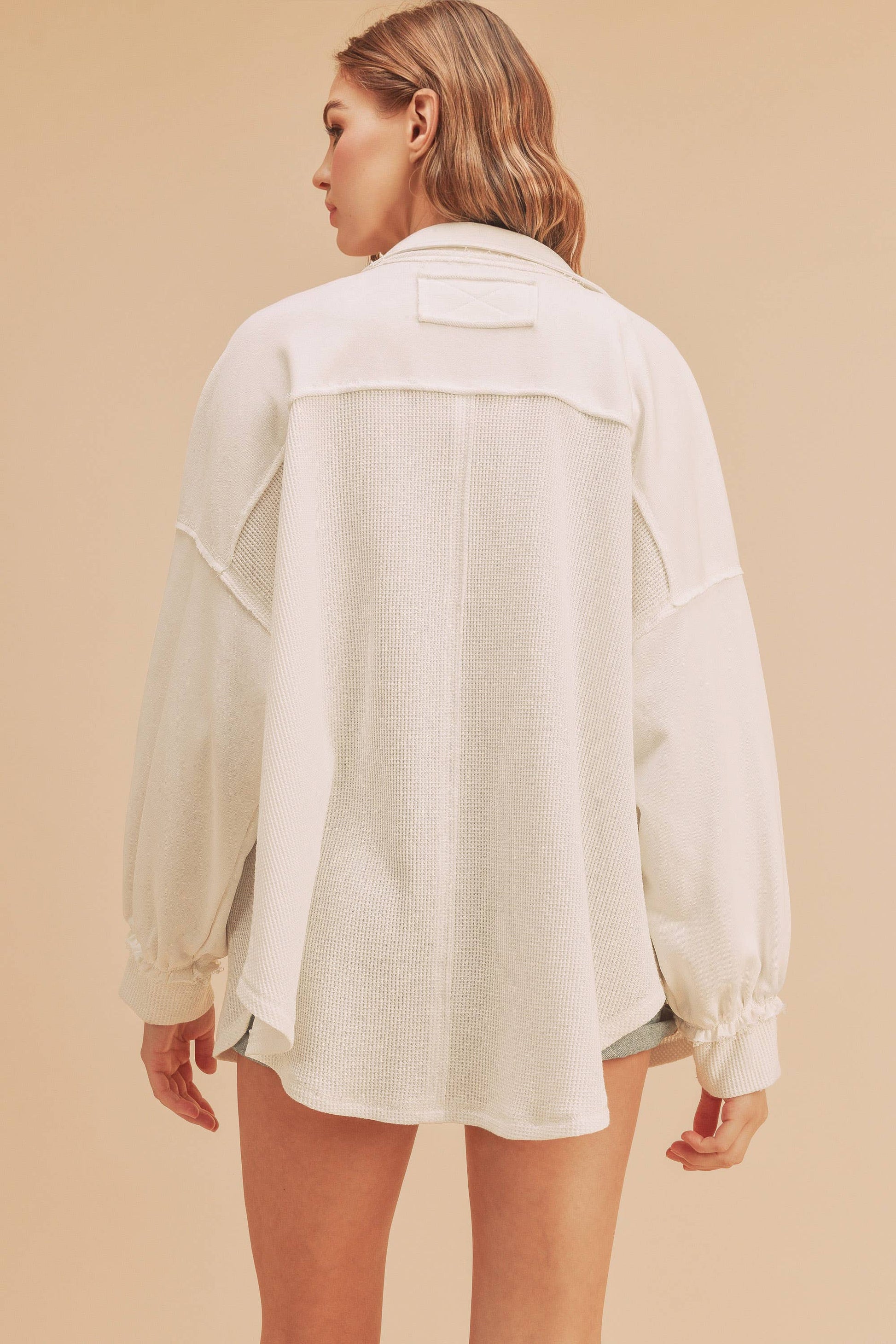 Judie Jacket in Oat beige