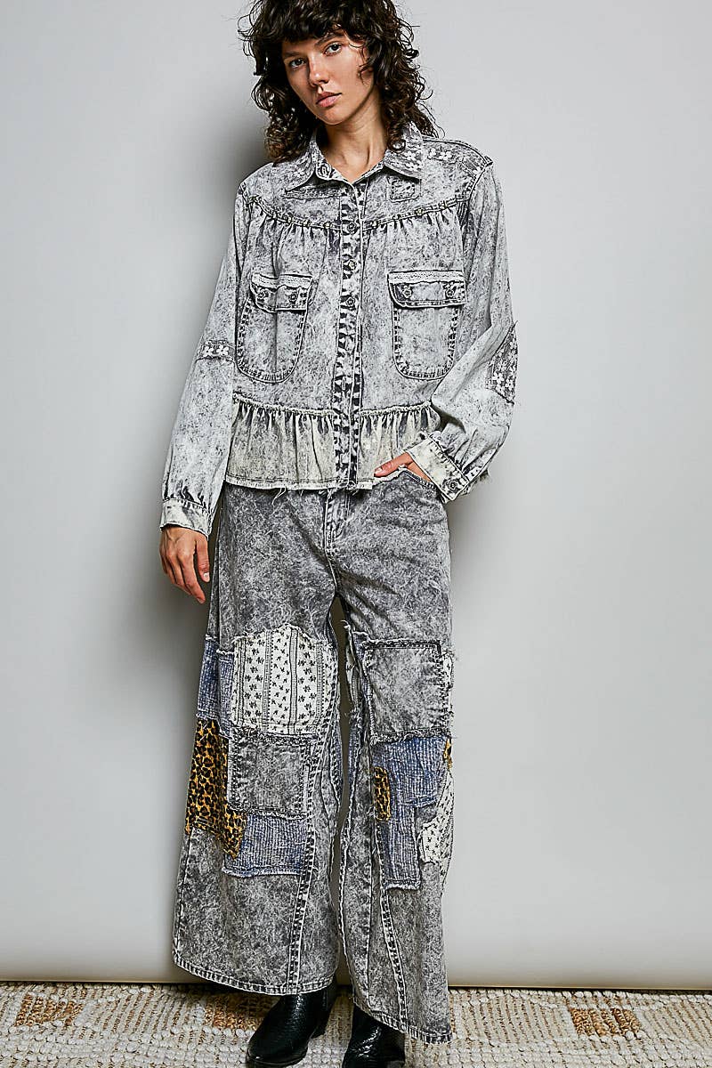 Ember Vintage Wash Twill Jacket