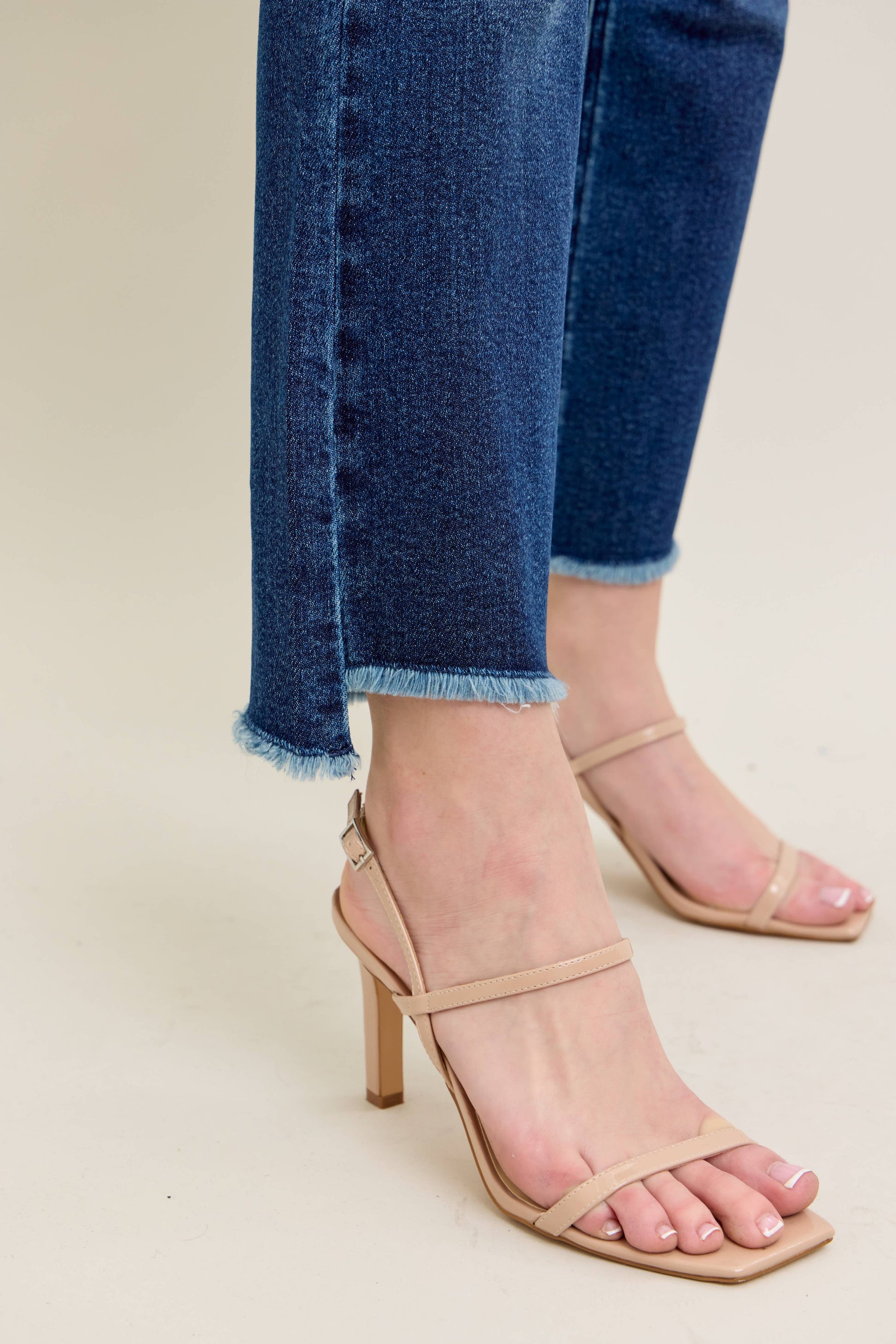 Judy Blue Iris High Waisted Dark Wash Kick Flare