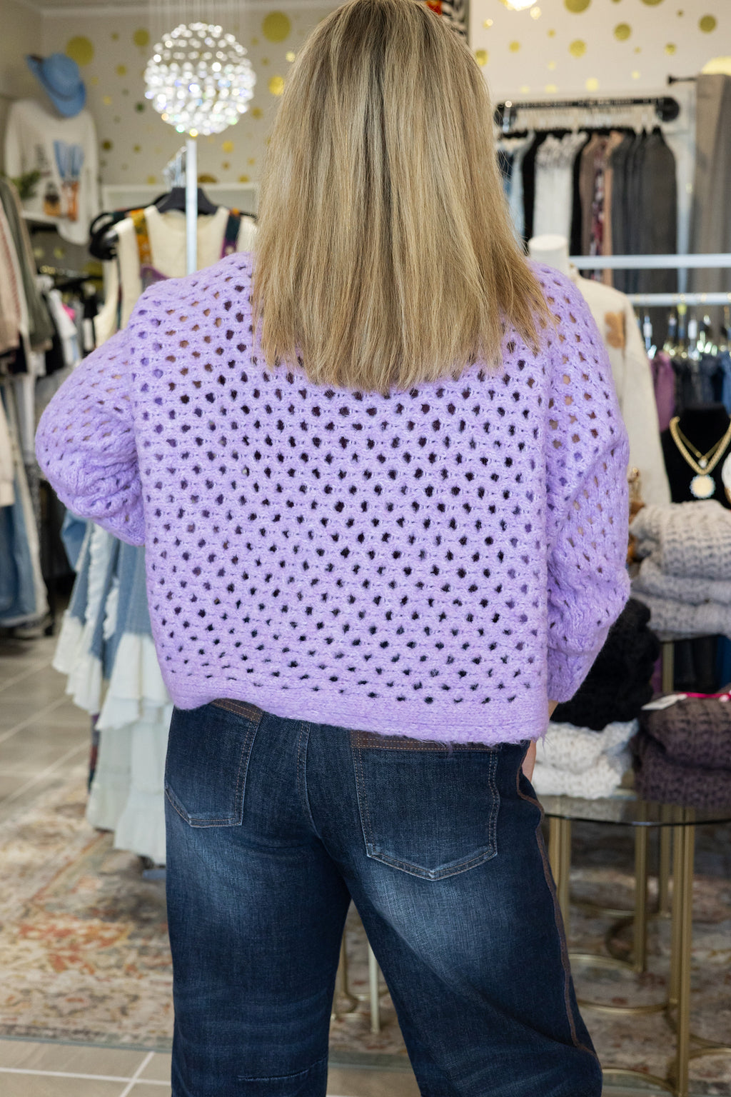 Greysen Chunky Knit Cropped Sweater