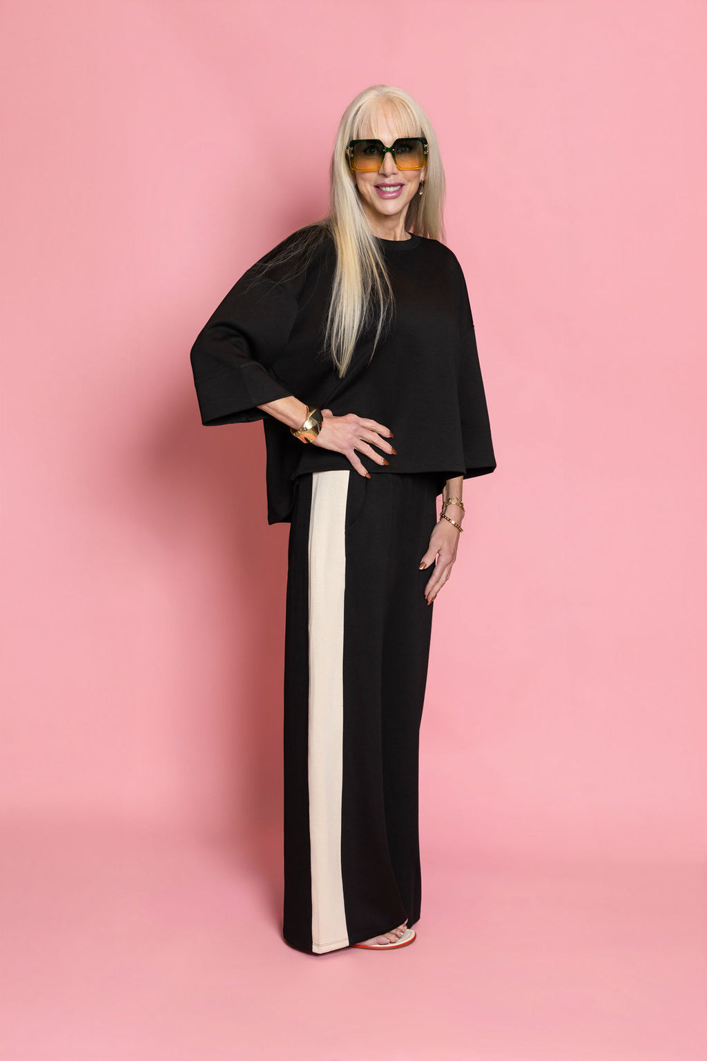 Ultracomfy Two Tone Pants Set