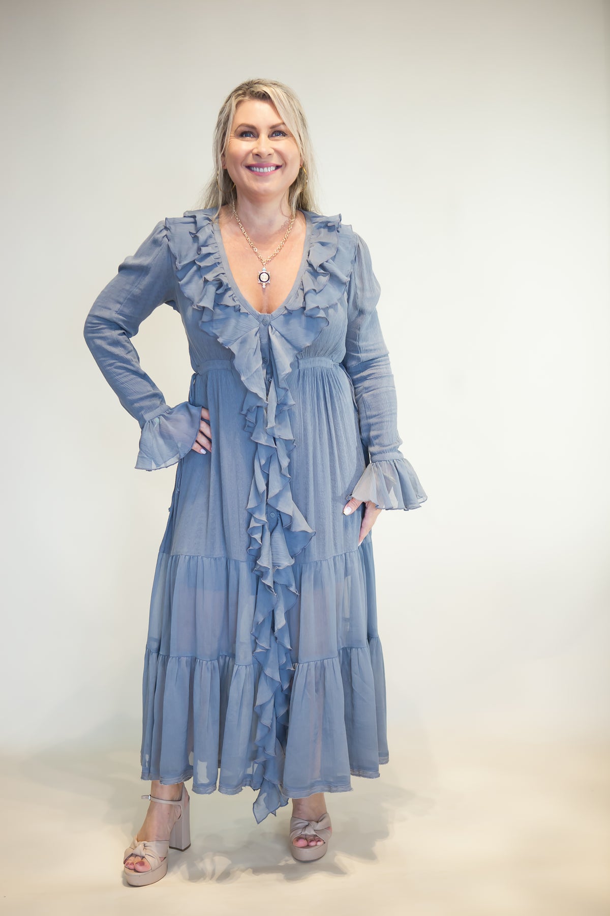 Free People Isla Midi Dress