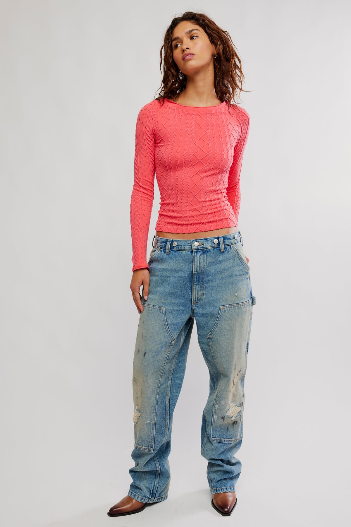 Free People So Soft Seamless Top