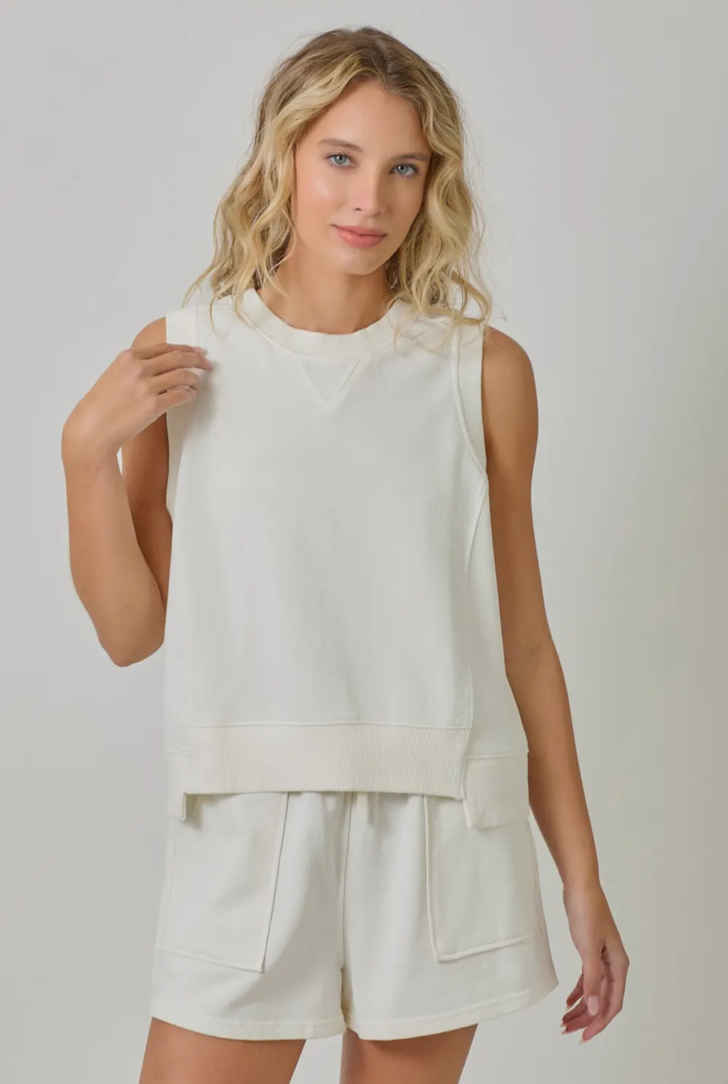 Inti Sleeveless Terry Tank