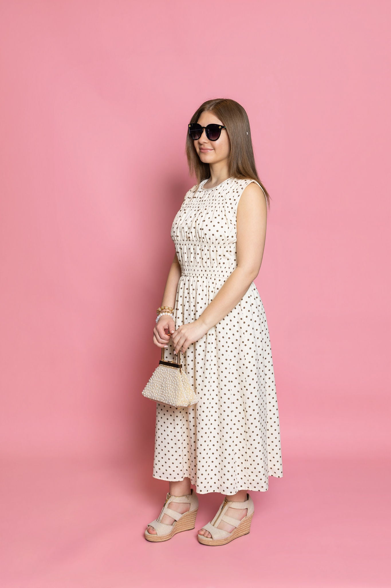 Mod Ref Polka Dot Summer Dress/ Laura Dress