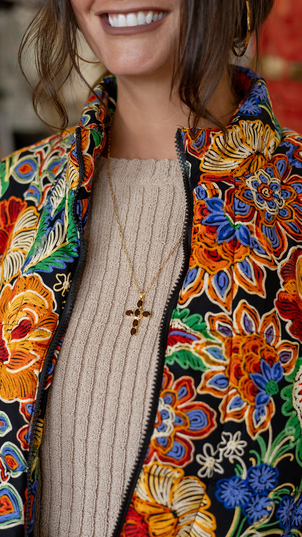 Emilia Bomber Jacket in Multi