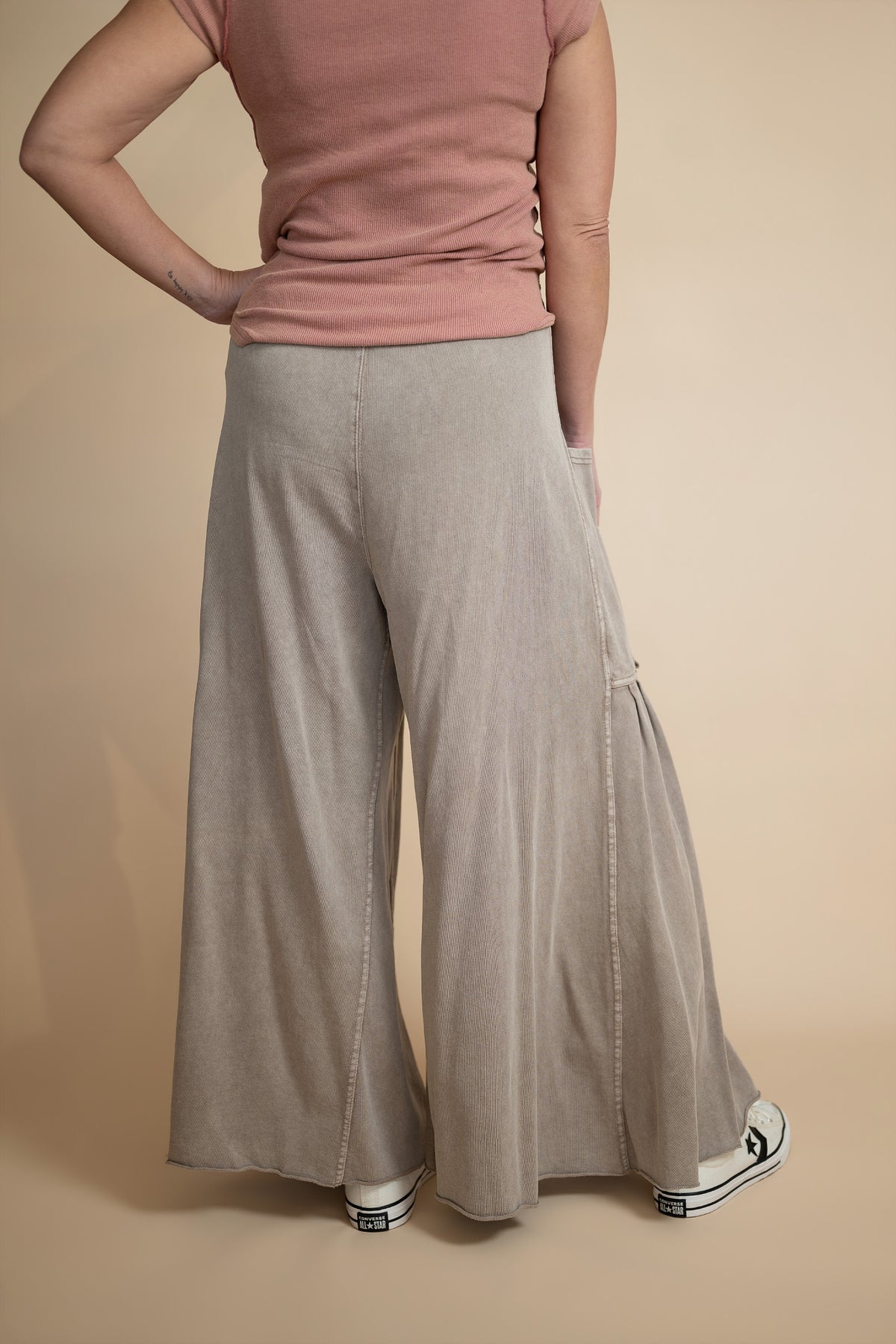 Lennox Star Patch Palazzo Pants