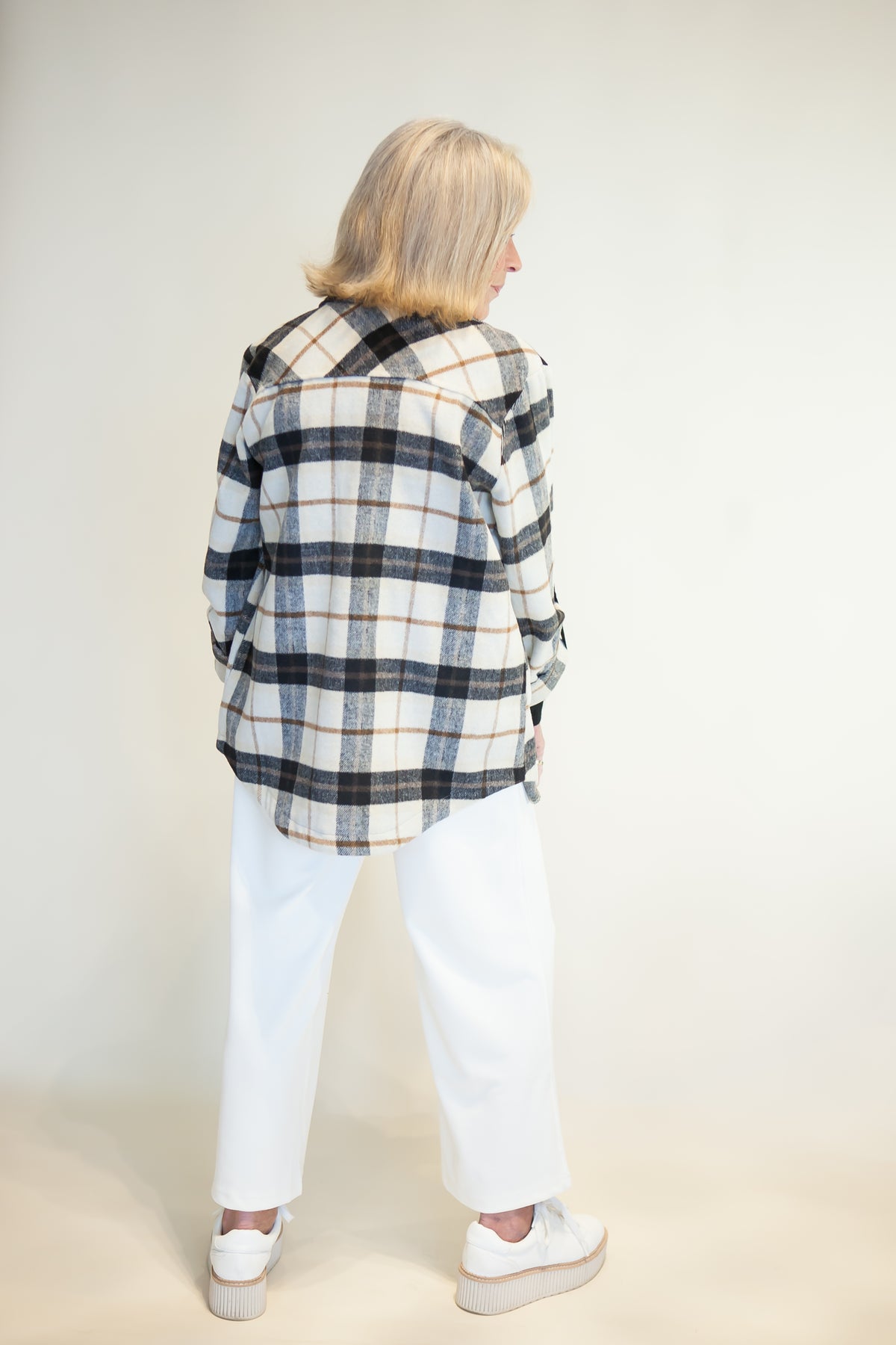 Cozy Brushed Plaid Shacket