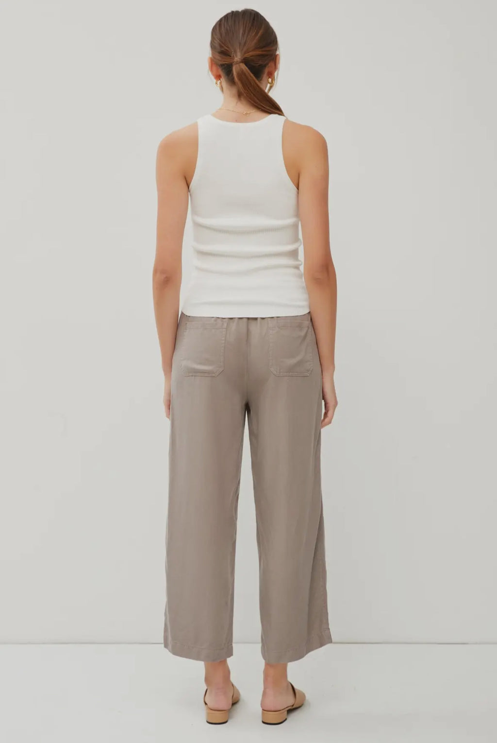 BeCool Samanta Ribbed Scoop Neck Tank